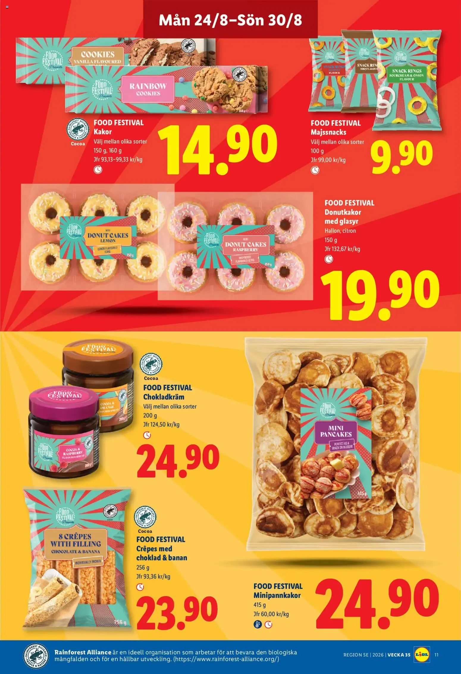 Lidl erbjudanden från 24/08/2026 - 30/08/2026 > Reklamblad nuvarande rabatter från 24 augusti till 30 augusti 2026 - Reklamblad sidor 11