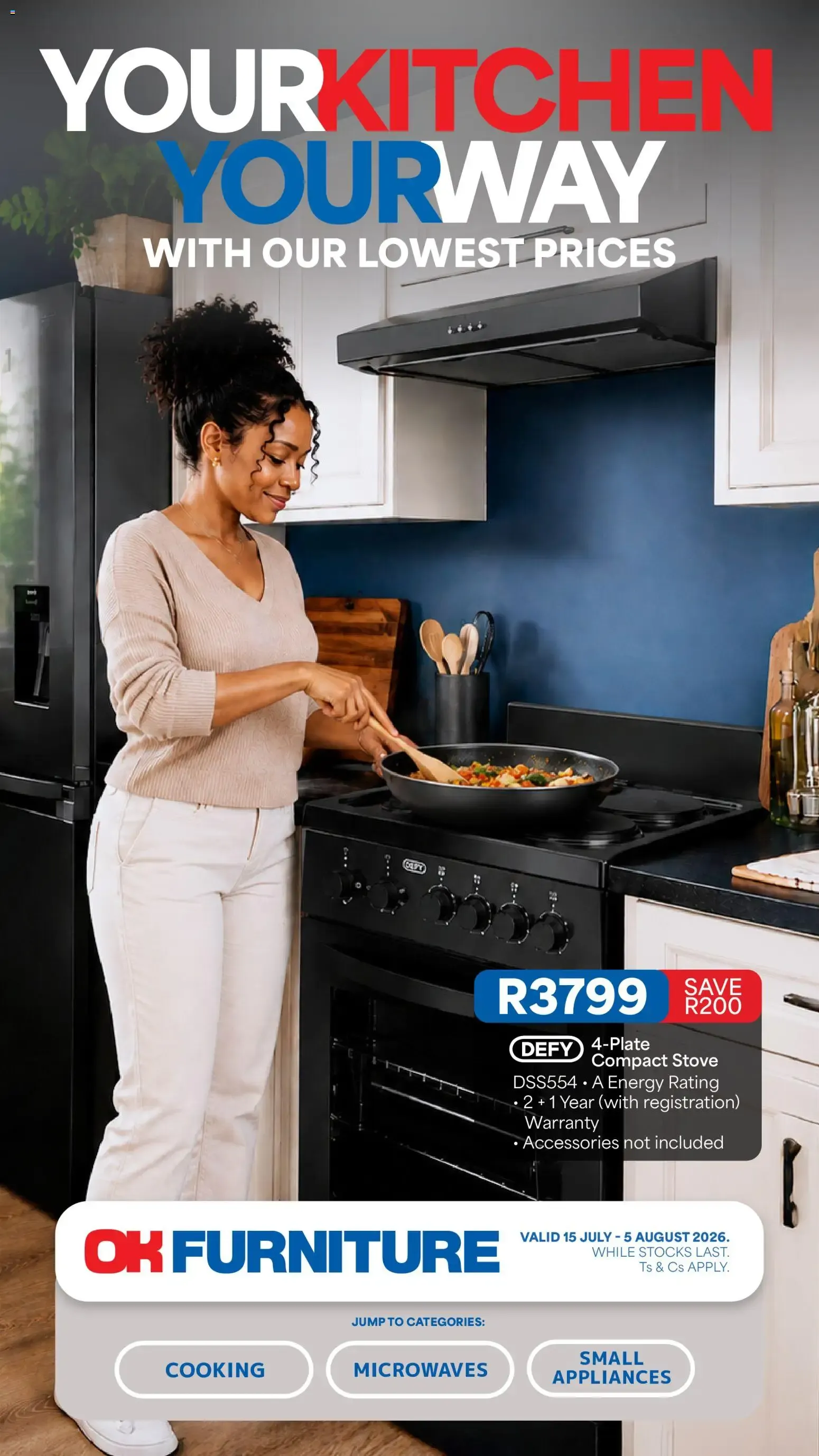 OK Furniture - Your kitchen your way (15/07/2026 - 05/08/2026) Online