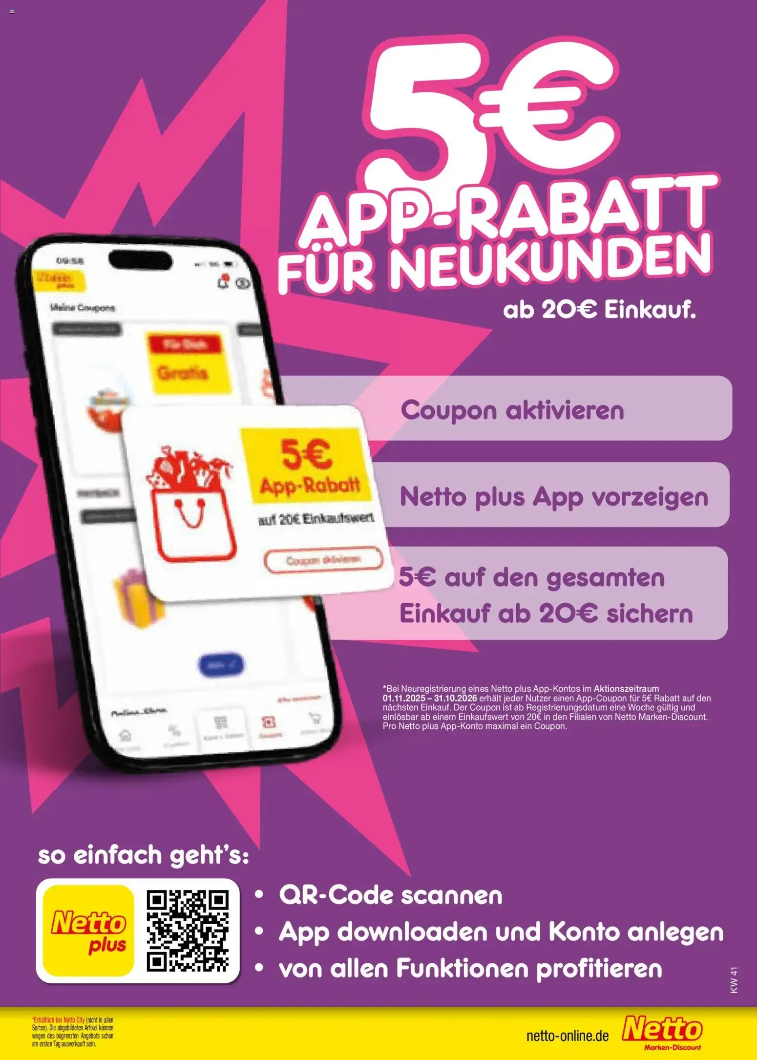 Netto Marken-Discount Prospekt (ab 05.10.2026) » Angebote von 5. Oktober bis 10. Oktober 2026 - Prospekt seite 59