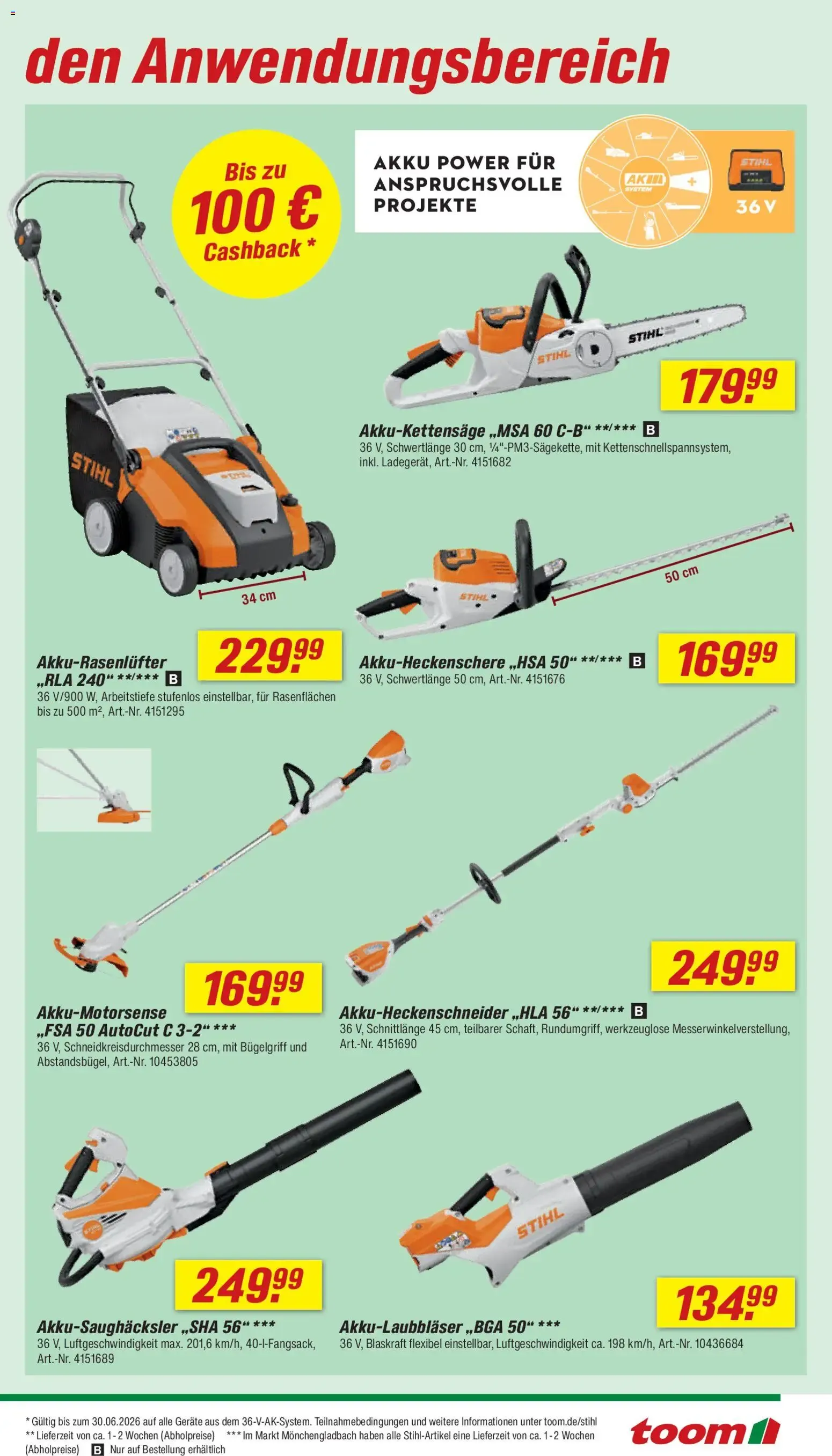 Toom Baumarkt Prospekt vom 06.06.2026 – Angebote online von 6. Juni bis 12. Juni 2026 - Prospekt seite 15