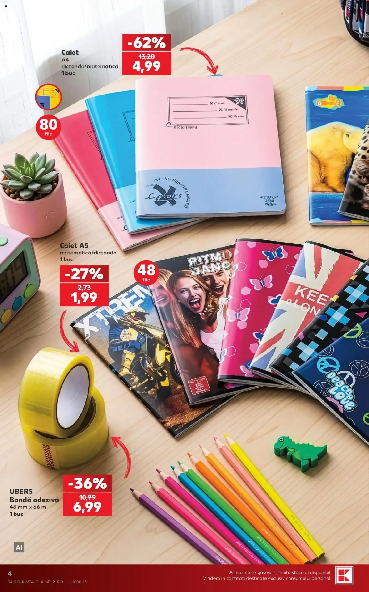 Catalog Kaufland Ofertas Vuelta al Cole de la 19 august până la 25 august 2026 - Revista Pagina 4