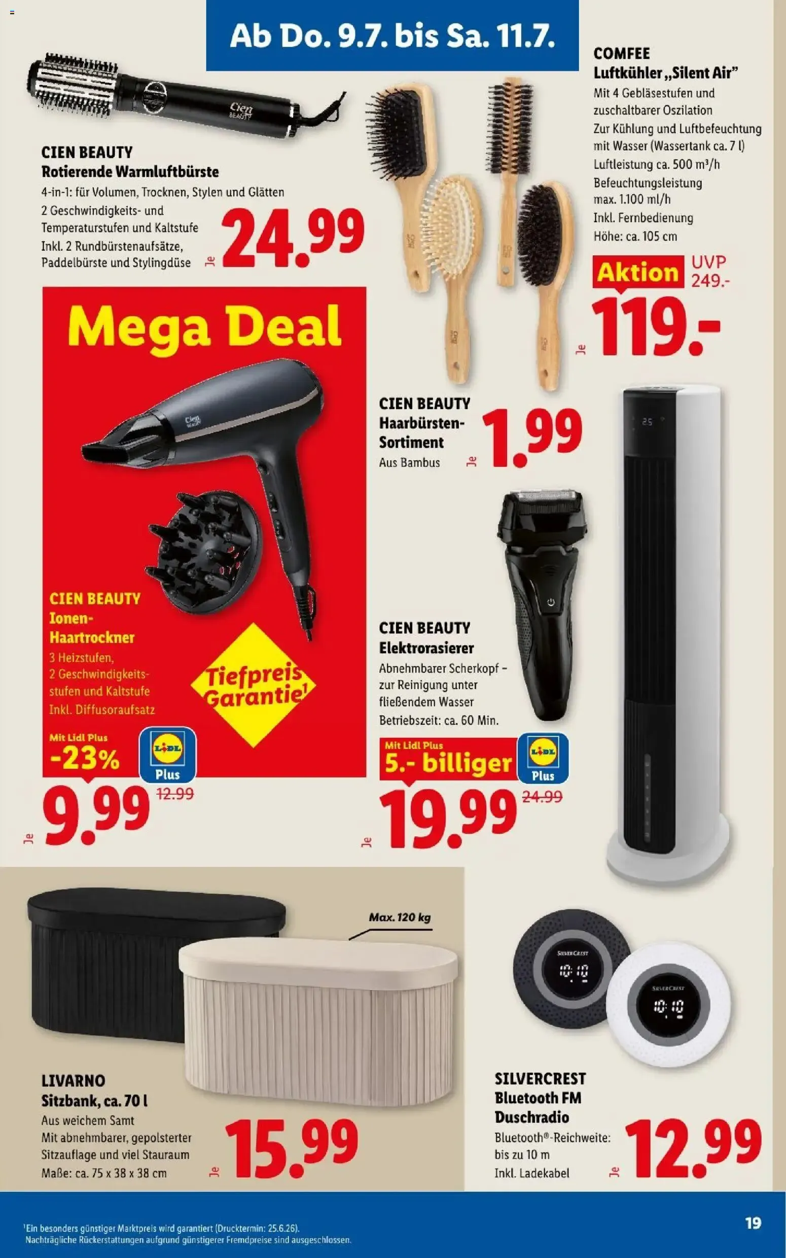 Lidl - Flugblatt ab 09.07.2026 - Angebote ab donnerstag von 9. Juli bis 11. Juli 2026 - Flugblätt seite  23