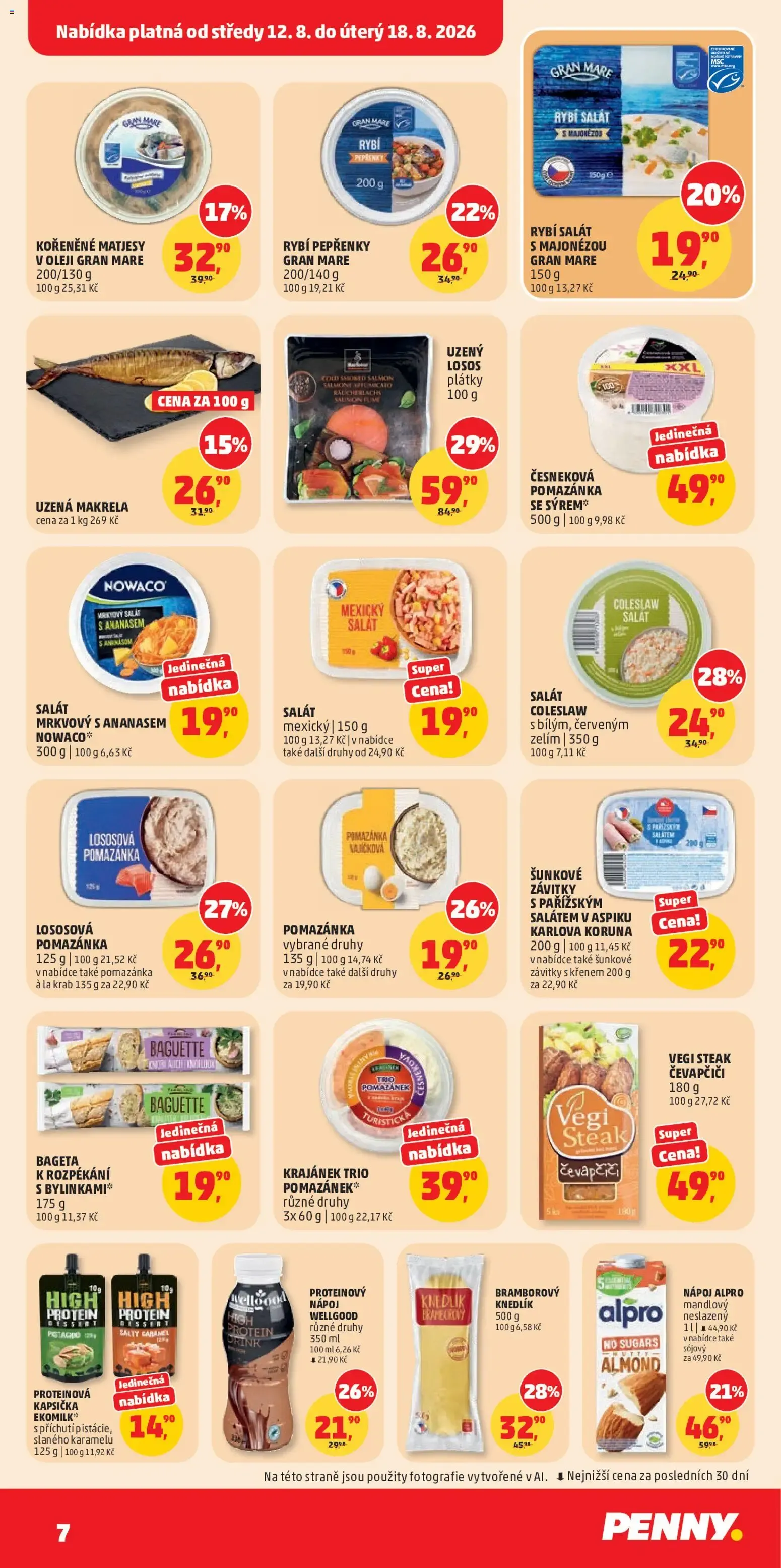 PENNY leták na příští týden (12.08.2026) - 12. srpna 18. srpna 2026 - Page 7