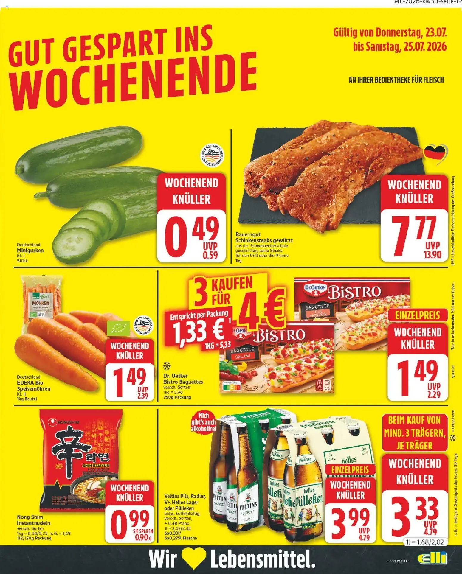 Elli Markt Prospekt vom 20.07.2026 – Angebote online von 20. Juli bis 25. Juli 2026 - Prospekt seite 19