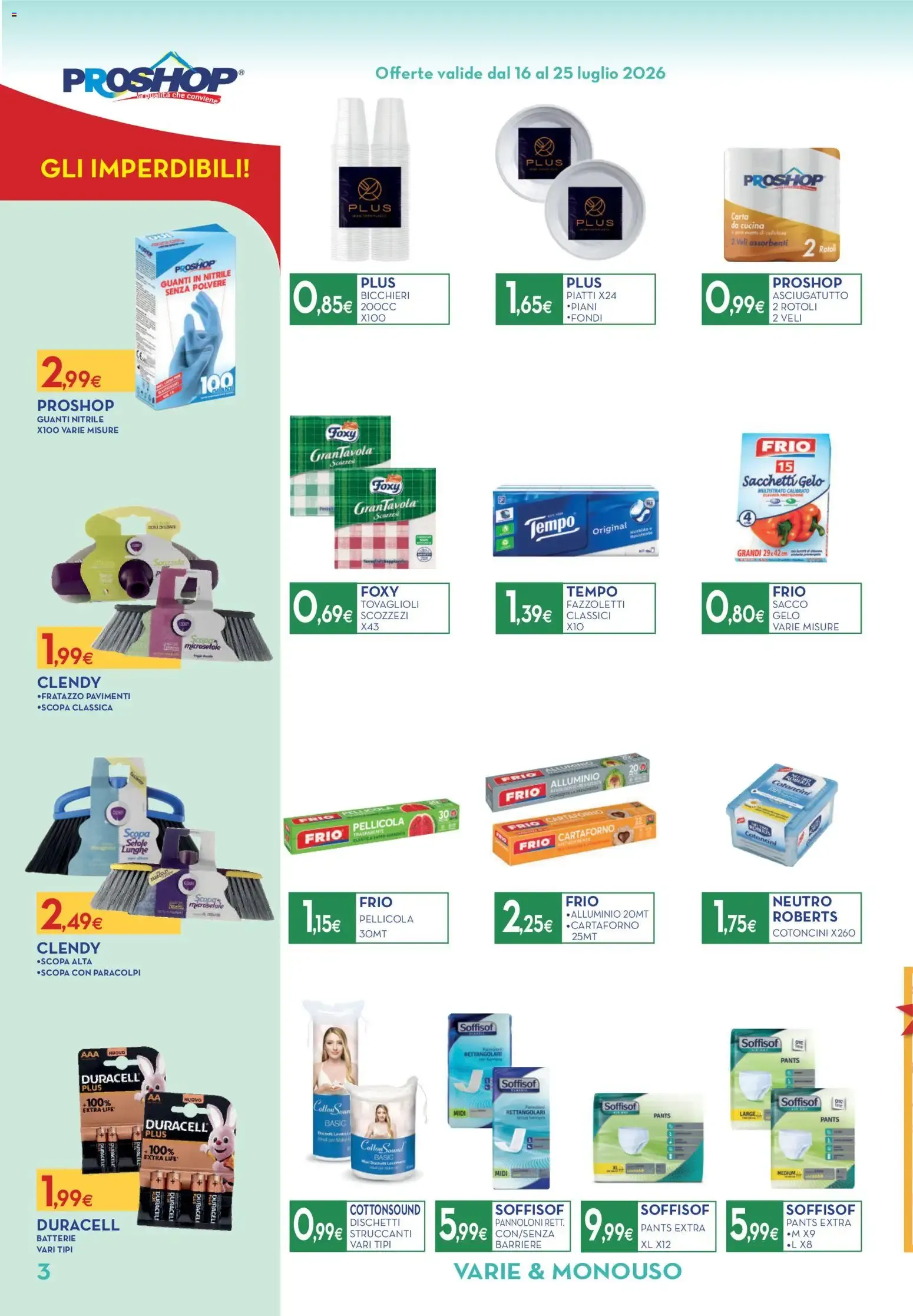 PROSHOP - Appuntamento con la Convenienza da 16 luglio a 25 luglio di 2026 - Pagina del volantino 4