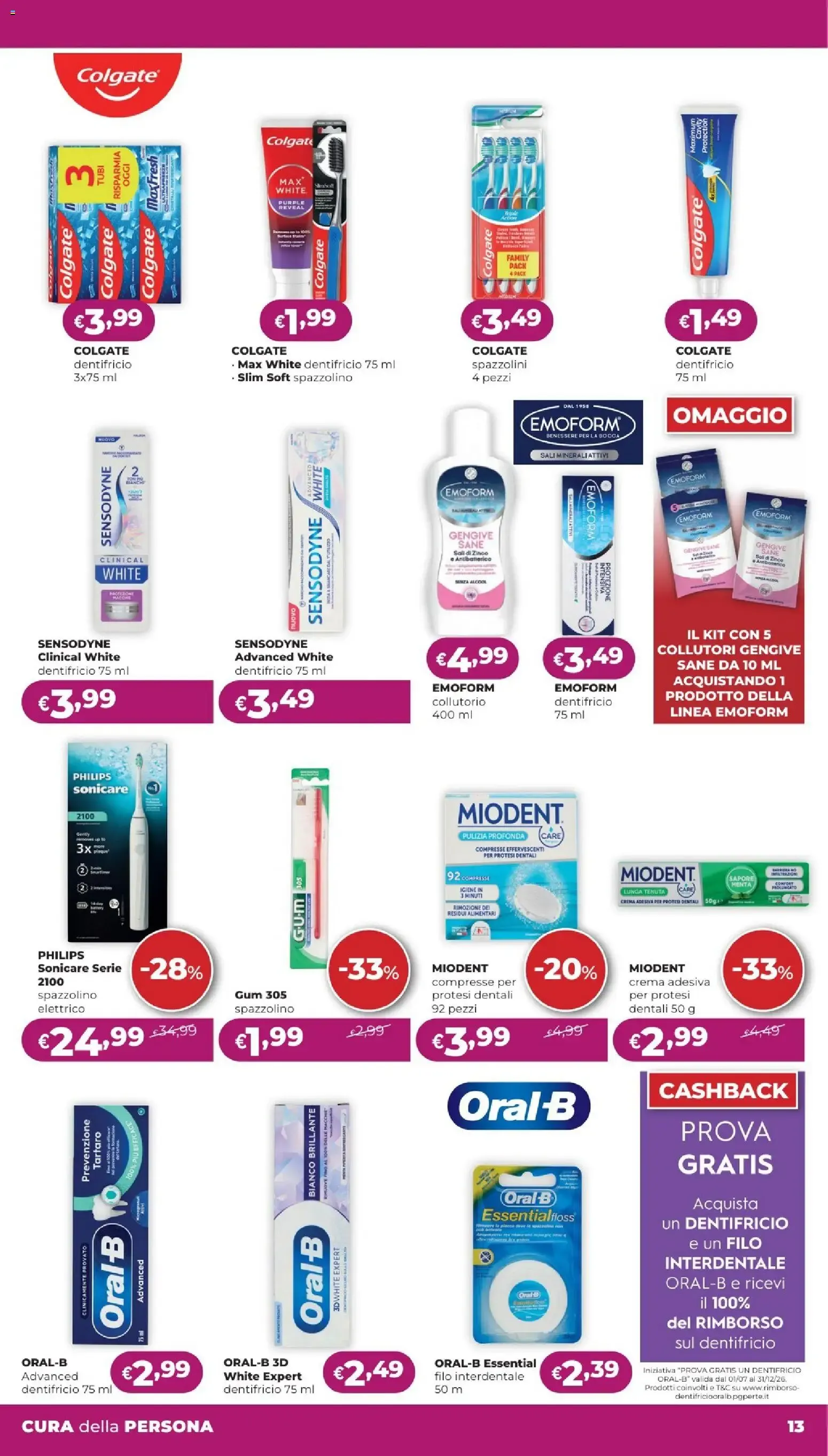 La Saponeria volantino dal 24/09/2026 - online Offerte da 24 settembre a 14 ottobre di 2026 - Pagina del volantino 13