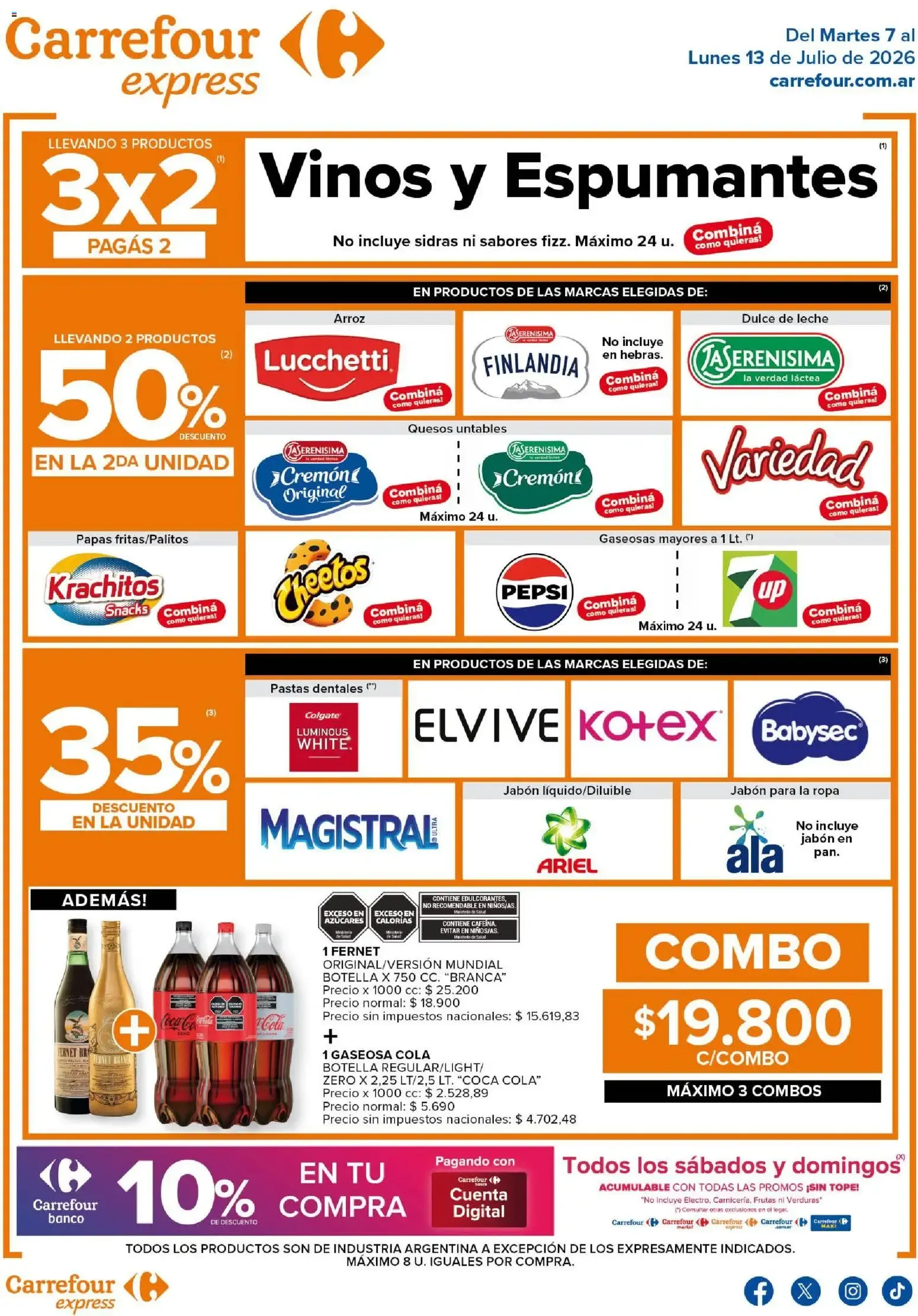 Ofertas de Carrefour - Carrefour Express || del 07/07/2026 - 13/07/2026 || Promociones 7 de julio al 13 de julio 2026 - Página 2 del catálogo