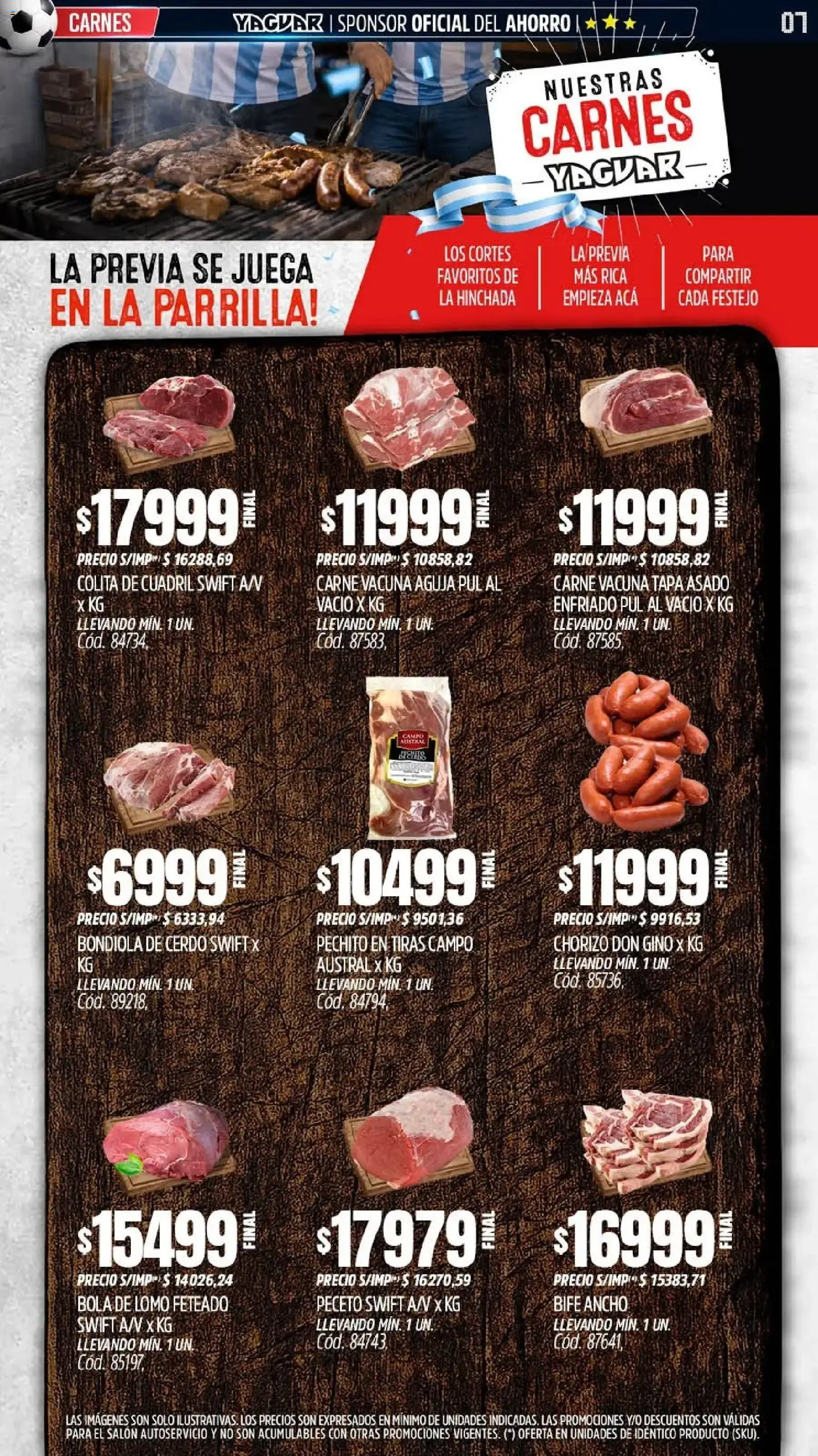 Ofertas de Mayorista Yaguar: La Hinchada del Ahorro 15 de junio al 21 de junio 2026 - Página 6 del catálogo