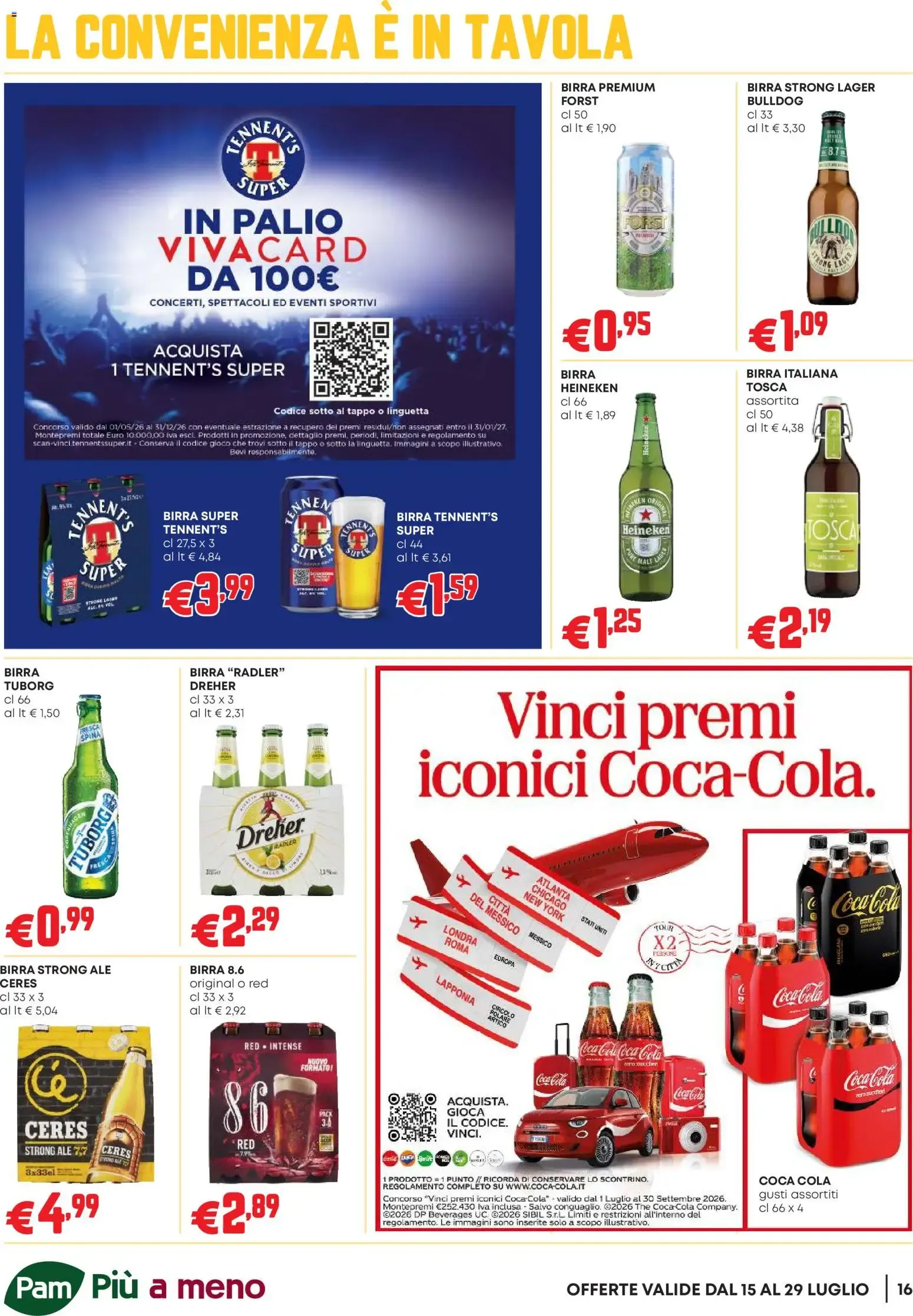 Nuovo PAM volantino Occasioni Extra dal 16/07/2026 > offerte anteprima 🛍️ da 16 luglio a 29 luglio di 2026 - Pagina del volantino 16