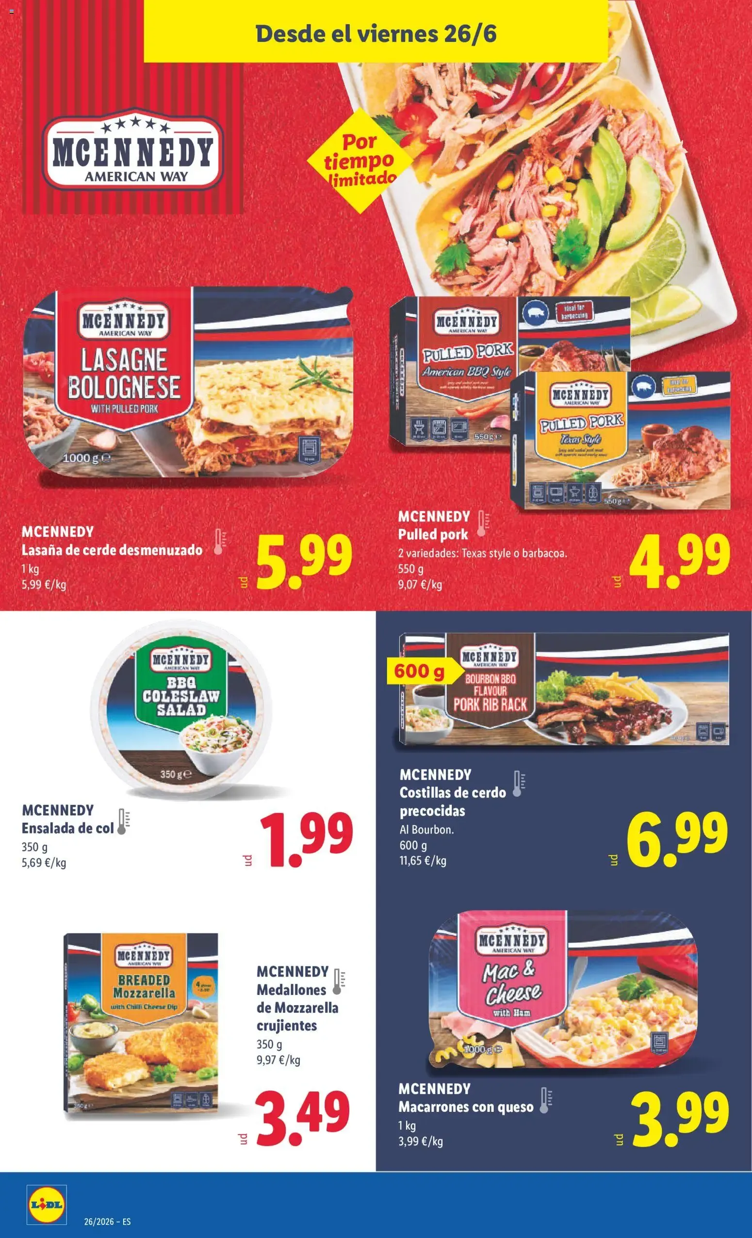 Catálogo de Lidl folleto del 22/06/2026 | Ofertas 22 de junio al 28 de junio 2026 - Página 34
