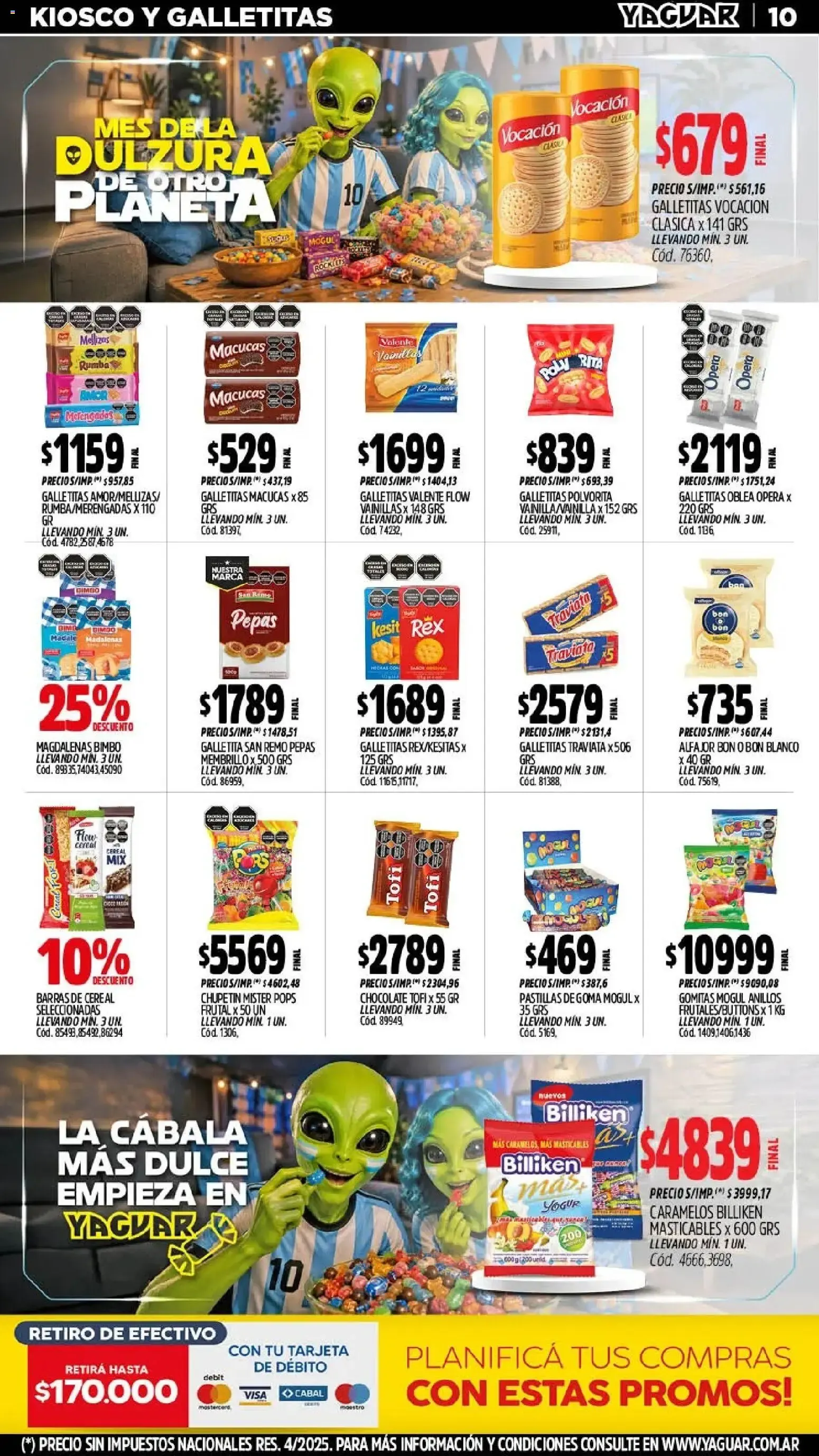Ofertas de Mayorista Yaguar - Precios de Otro Planeta 13 de julio al 19 de julio 2026 - Página 11 del catálogo