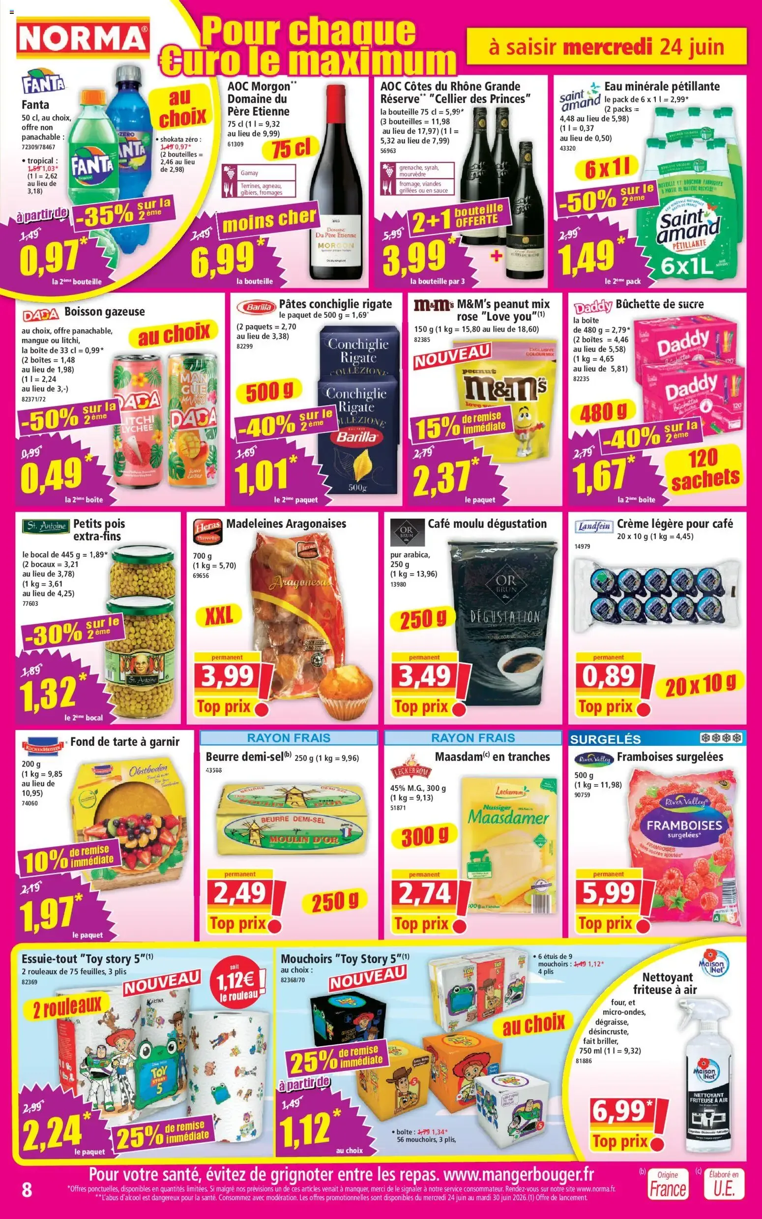 Norma catalogue à partir du 24/06/2026 - promo en ligne du 24 juin au 30 juin 2026 - Catalogue page 8