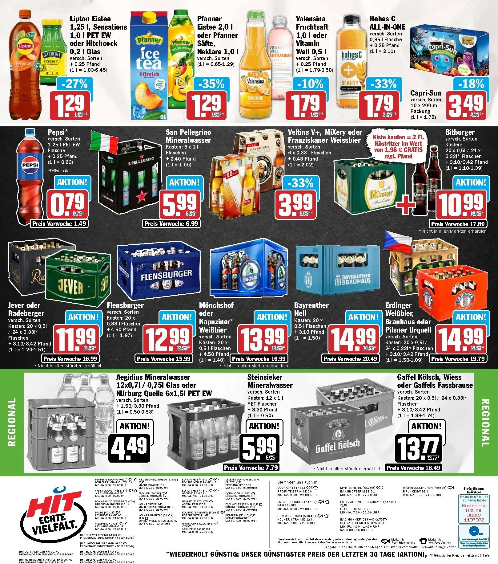 Hit Prospekt – von Montag 19.10.2026 bis Samstag 24.10.2026 von 19. Oktober bis 24. Oktober 2026 - Prospekt seite 18