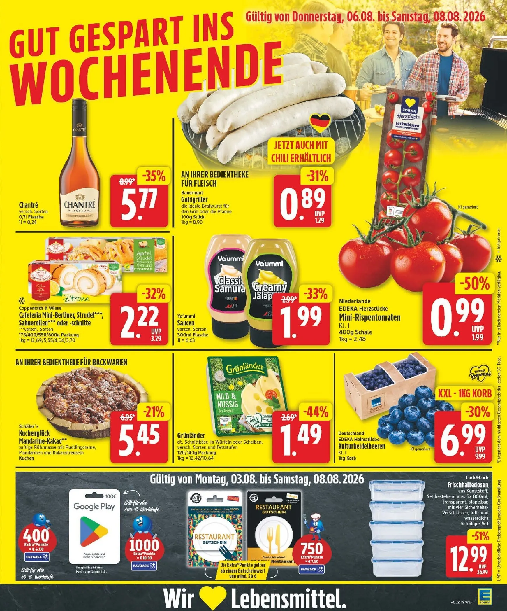 Edeka Prospekt nächste Woche – von Montag 03.08.2026 bis Samstag 08.08.2026 von 3. August bis 8. August 2026 - Prospekt seite 23
