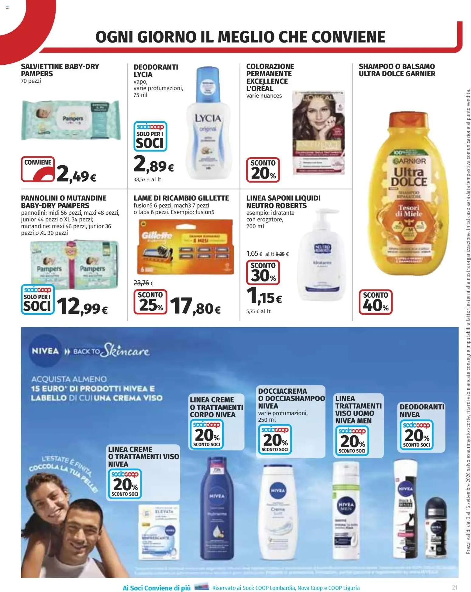 Volantino COOP Anteprima dal 03/09/2026 > NUOVO Promozioni da 3 settembre a 16 settembre di 2026 - Pagina del volantino 21