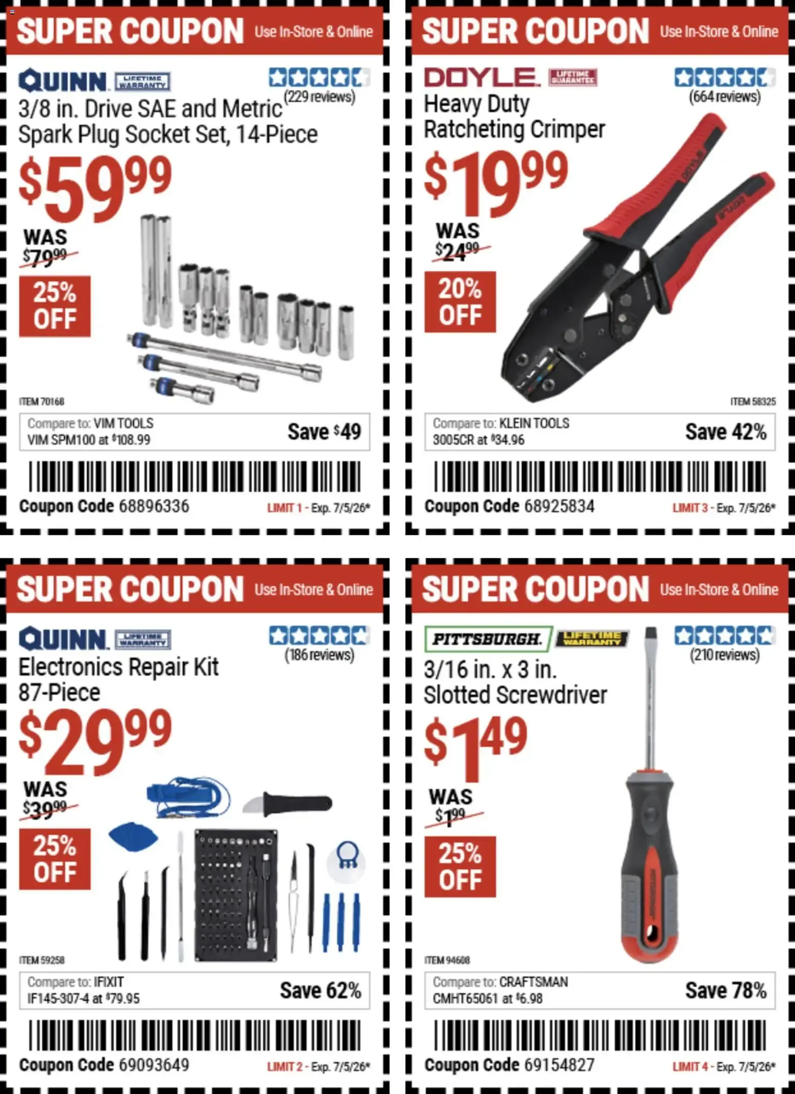 Weekly ad Harbor Freight Weekly Ad (06/22 - 07/05 2026) - Flyer from June 22 to July 5 2026 - Page 10