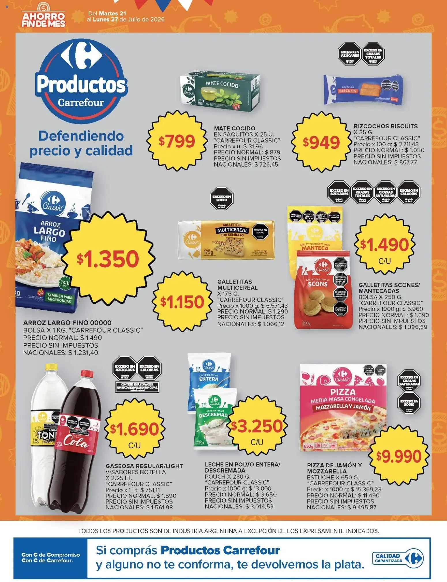 Ofertas de Carrefour ofertas || del 21/07/2026 - 27/07/2026 || Promociones 21 de julio al 27 de julio 2026 - Página 50 del catálogo