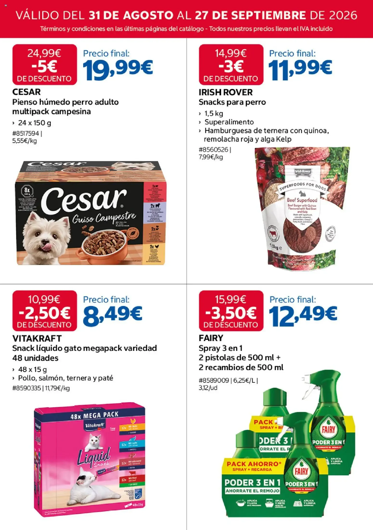 Catálogo de Costco Wholesale: Más de 1000€ en Ahorros para Socios 31 de agosto al 27 de septiembre 2026 - Página 20
