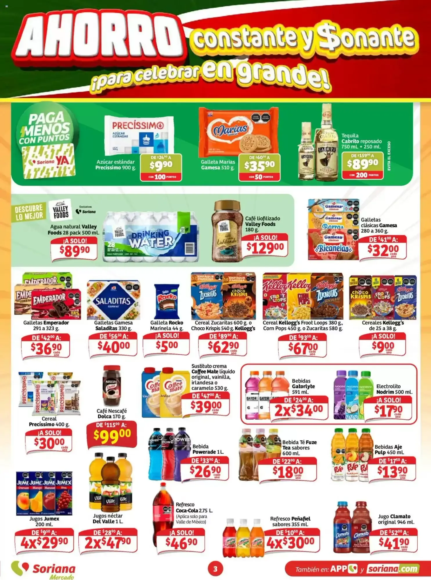 Catálogo de Folleto Soriana Mercado semana 36 4 de septiembre al 10 de septiembre 2026 - Pagina 3