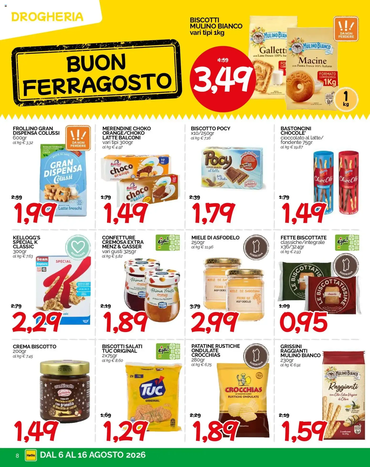 HarDis - Buon Ferragosto da 6 agosto a 16 agosto di 2026 - Pagina del volantino 8