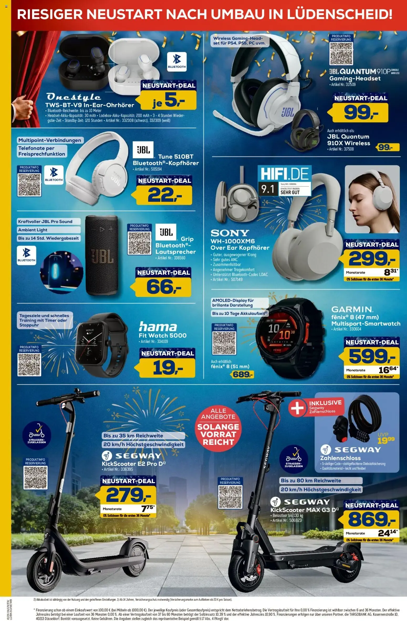 Euronics Berlet: RIESIGER NEU-START! NACH UMBAU IN LÜDENSCHEID von 15. Oktober bis 21. Oktober 2026 - Prospekt seite 6