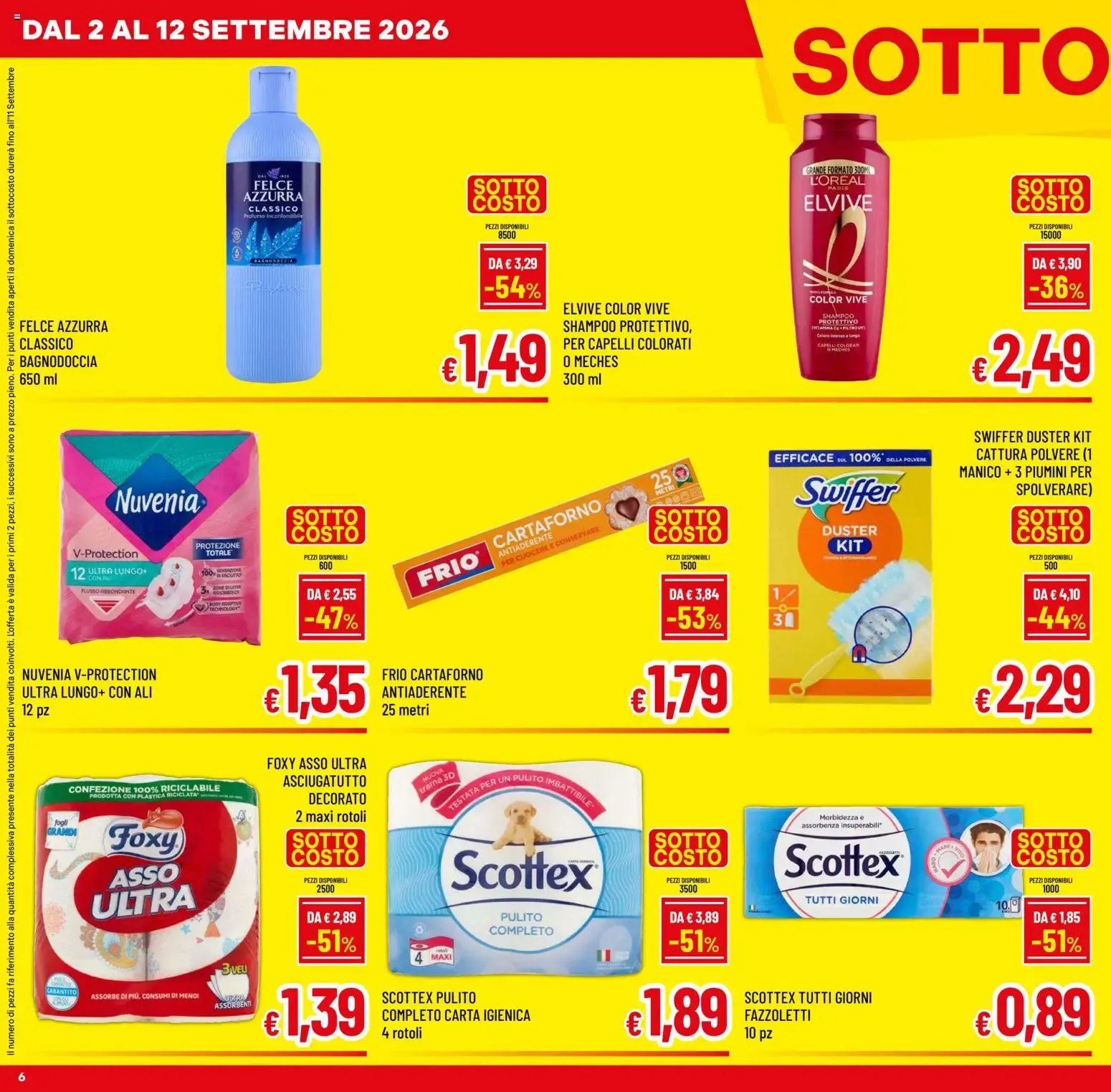 A&O volantino dal 02/09/2026 - online Offerte da 2 settembre a 15 settembre di 2026 - Pagina del volantino 6