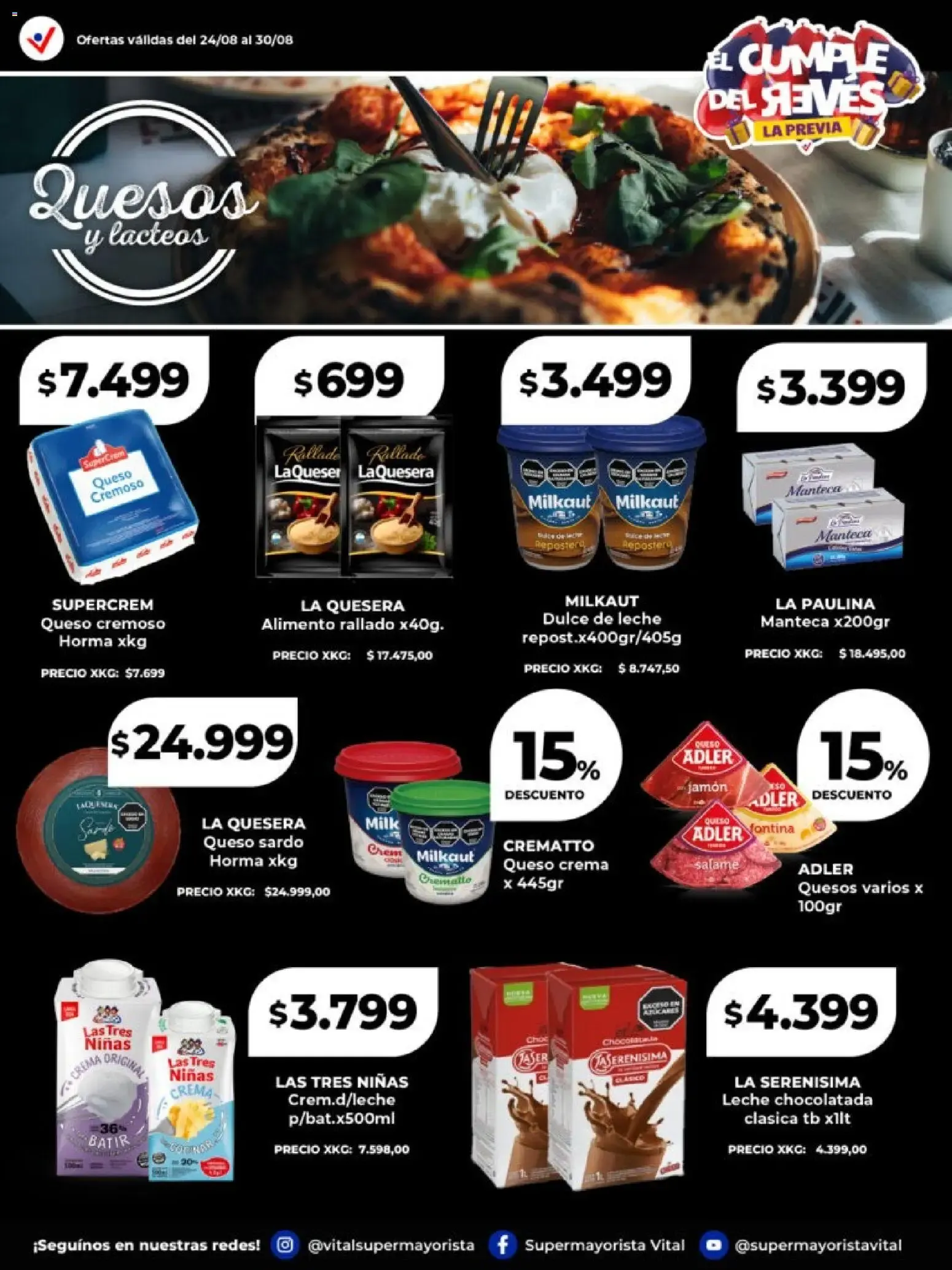 Ofertas de Vital - Especial de frescos || del 24/08/2026 - 30/08/2026 || Catálogo 24 de agosto al 30 de agosto 2026 - Página 4 del catálogo