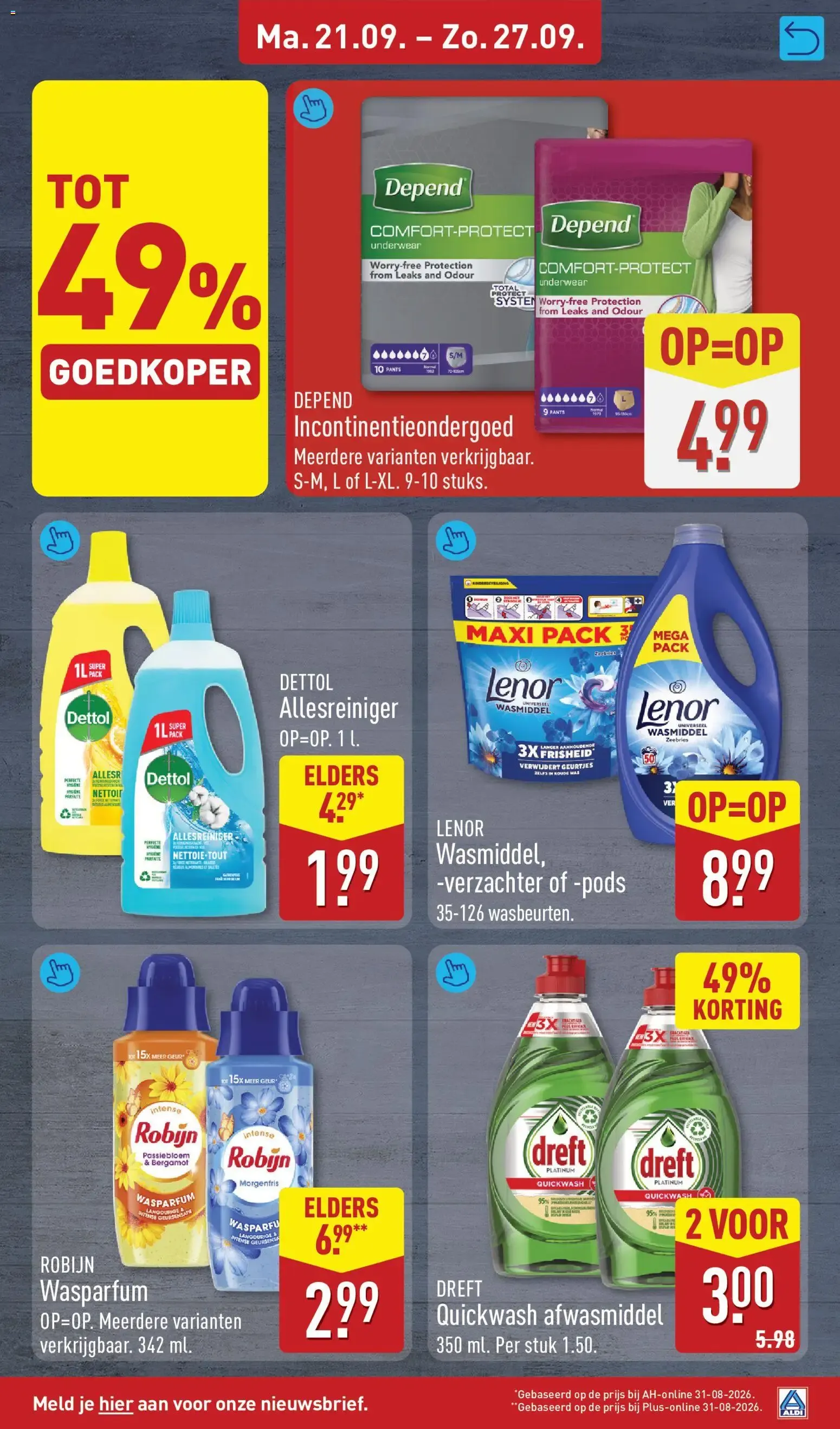 Aldi folder vanaf 21-09-2026 (volgende, deze week) van 21 september tot 27 september 2026 - Folder pagina 25