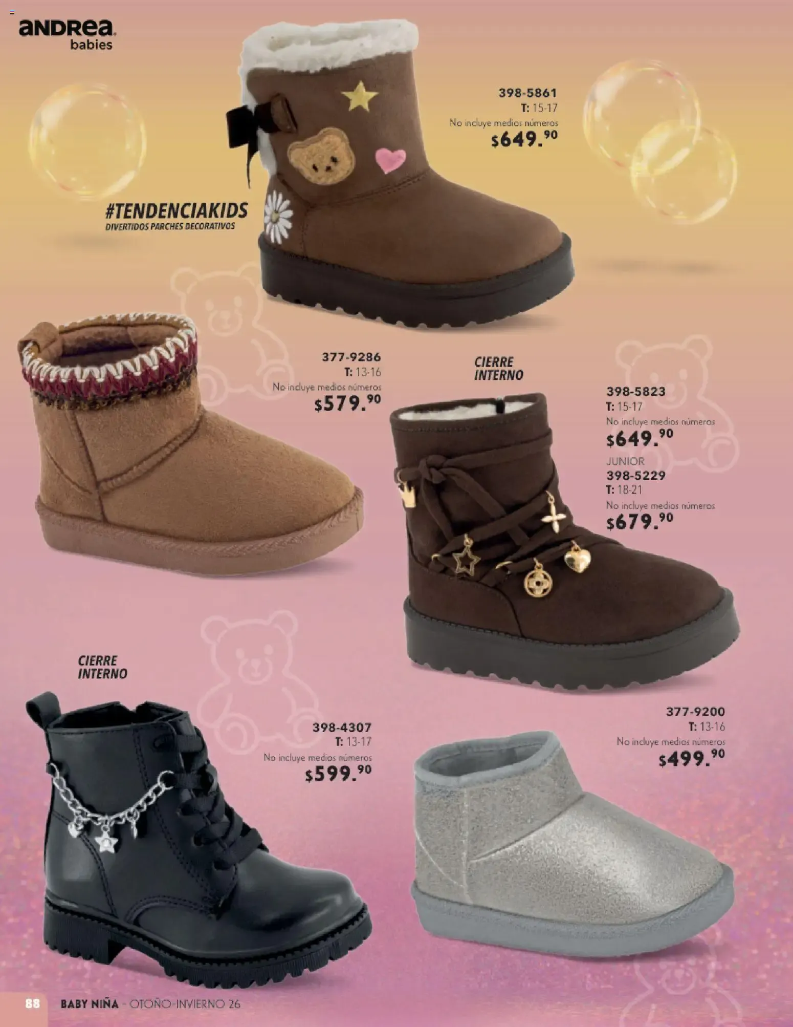 Catálogo de Andrea Babies Otoño - Invierno 26 23 de agosto al 30 de enero 2027 - Pagina 6