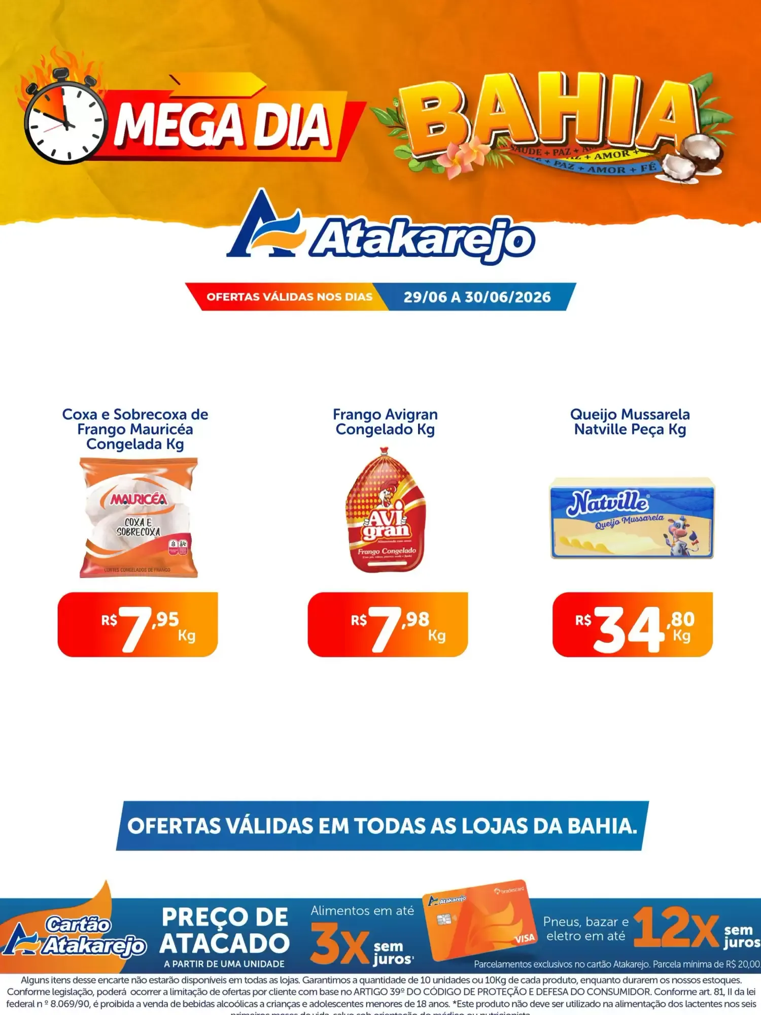 Encarte de Mega Dia Atakarejo Bahia 29 de junho até 30 de junho 2026 - Pagina 4