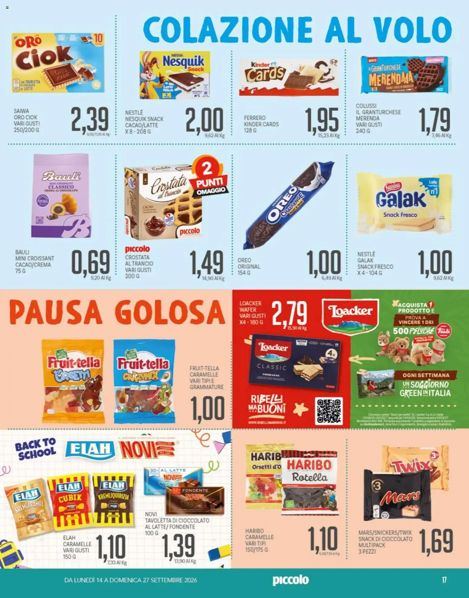 SCUOLA CONVENIENTE da 14 settembre a 27 settembre di 2026 - Pagina del volantino 17