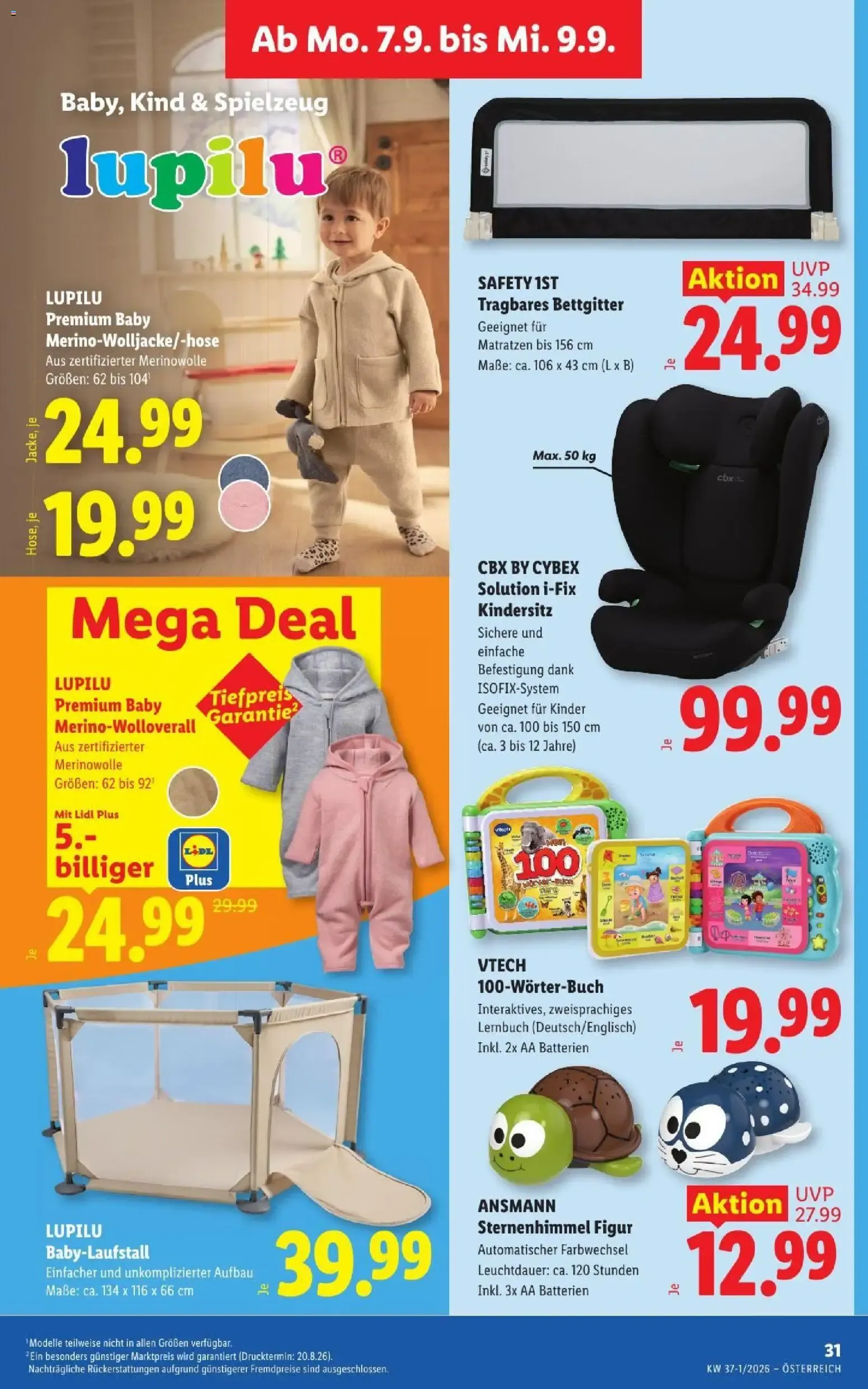 Lidl - Flugblatt ab 03.09.2026 - Angebote ab donnerstag von 3. September bis 5. September 2026 - Flugblätt seite  38