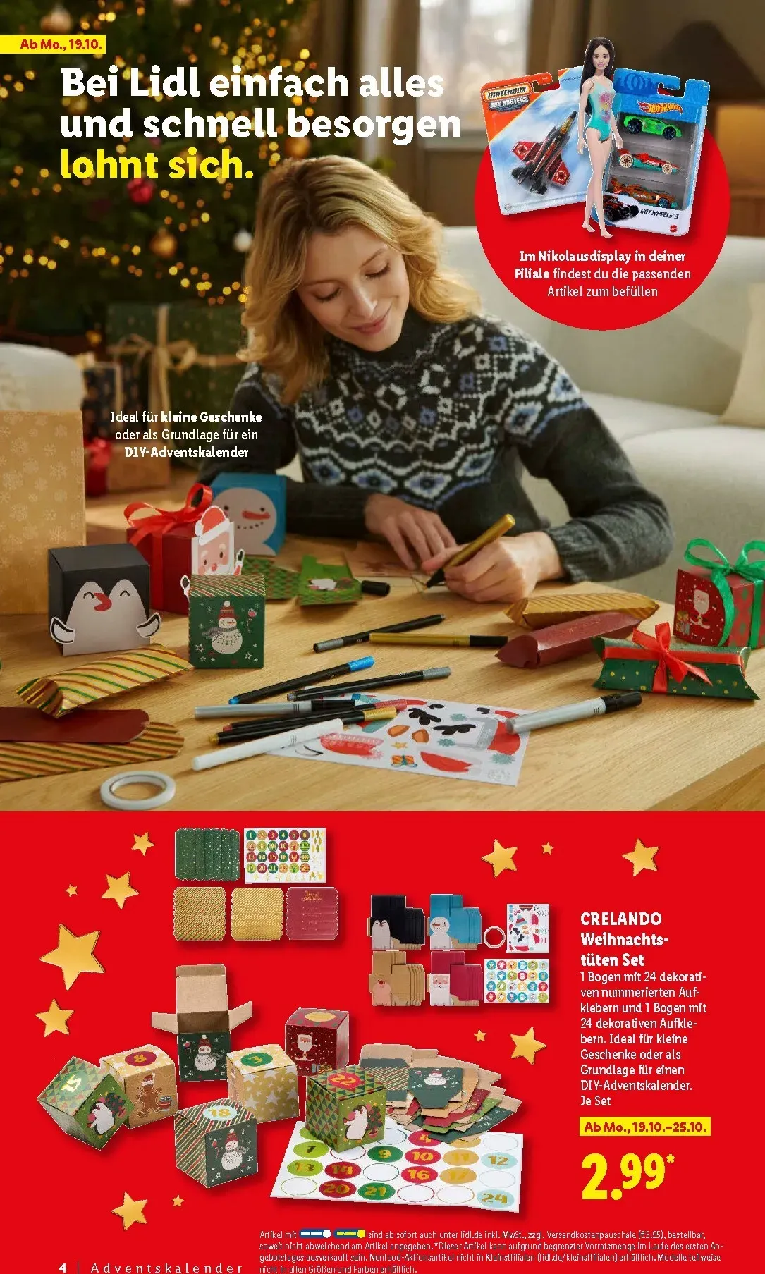 Lidl - Entdecke zahlreiche Geschenkideen Prospekt – von Montag 19.10.2026 bis Donnerstag 24.12.2026 von 26. Oktober bis 24. Dezember 2026 - Prospekt seite 4