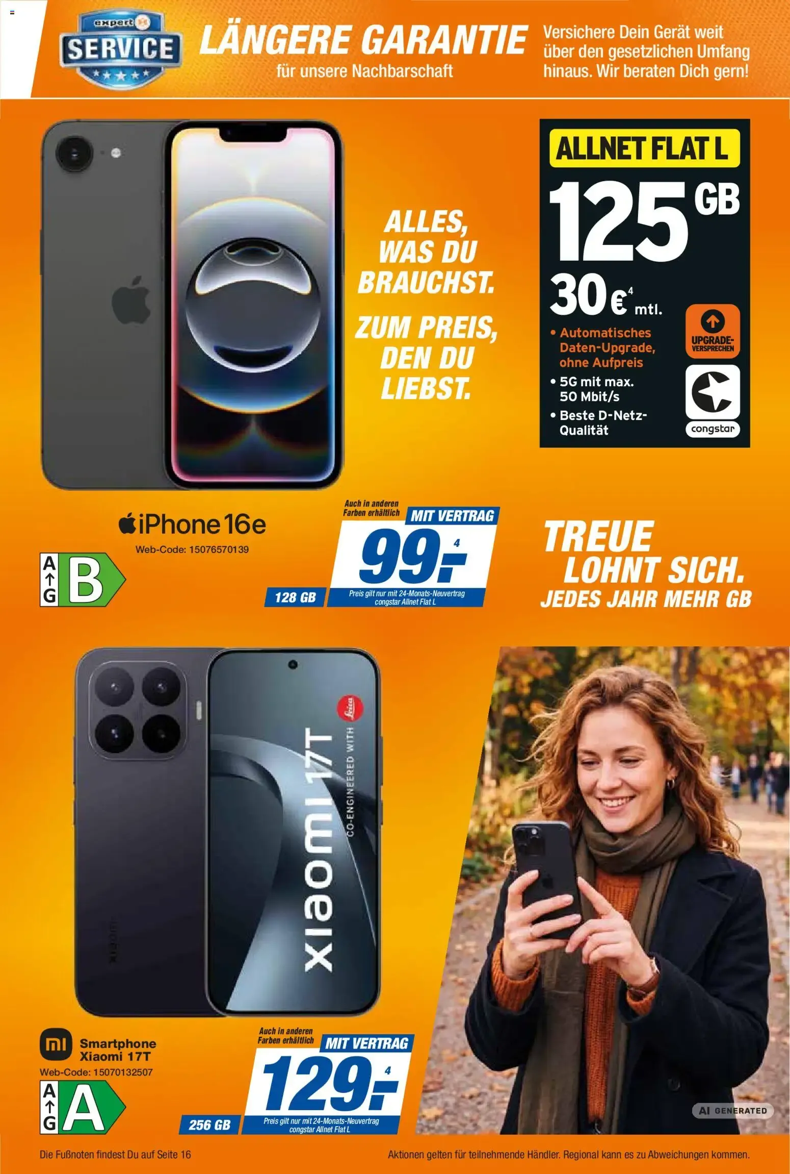 Expert Telekommunikations-Highlights im Oktober (ab 01.10.2026) zum Blättern von 1. Oktober bis 31. Oktober 2026 - Prospekt seite 15