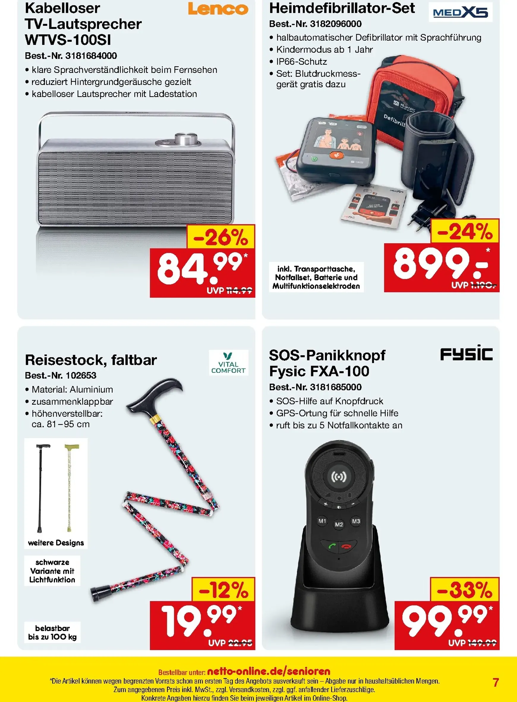 Netto Marken Discount - Online-Sonderangebote Herbstdeals Prospekt – von Donnerstag 01.10.2026 bis Samstag 31.10.2026 von 1. Oktober bis 31. Oktober 2026 - Prospekt seite 7