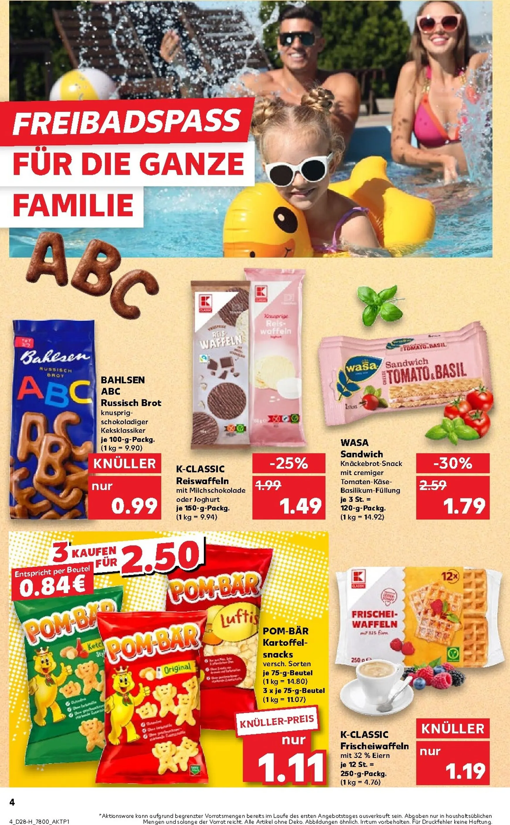 Kaufland - Neckarsulm Prospekt nächste Woche – von Donnerstag 09.07.2026 bis Mittwoch 15.07.2026 von 9. Juli bis 15. Juli 2026 - Prospekt seite 4