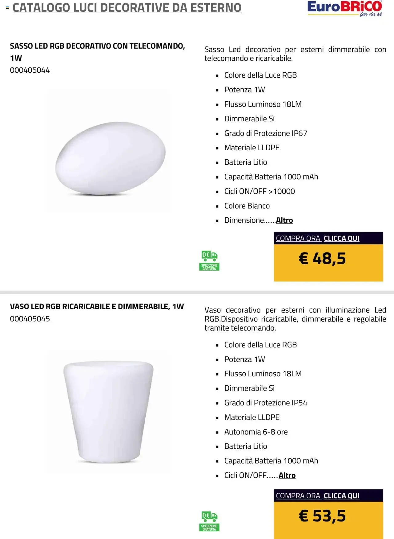 Eurobrico - Catalogo Luci Decorative da Esterno da 1 gennaio a 31 dicembre di 2025 - Pagina del volantino 15