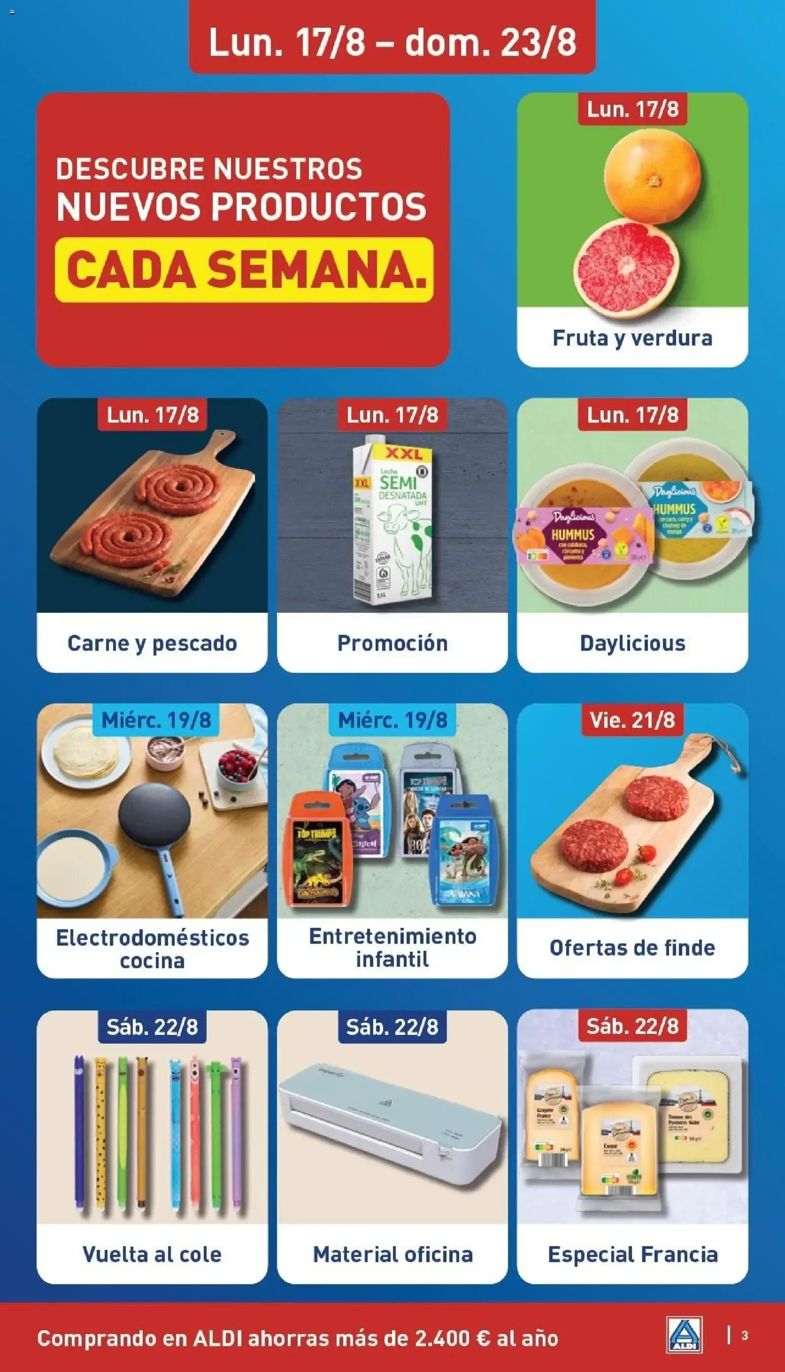 Catálogo de Aldi: Frescura a precios para tirarse a la piscina 17 de agosto al 23 de agosto 2026 - Página 3