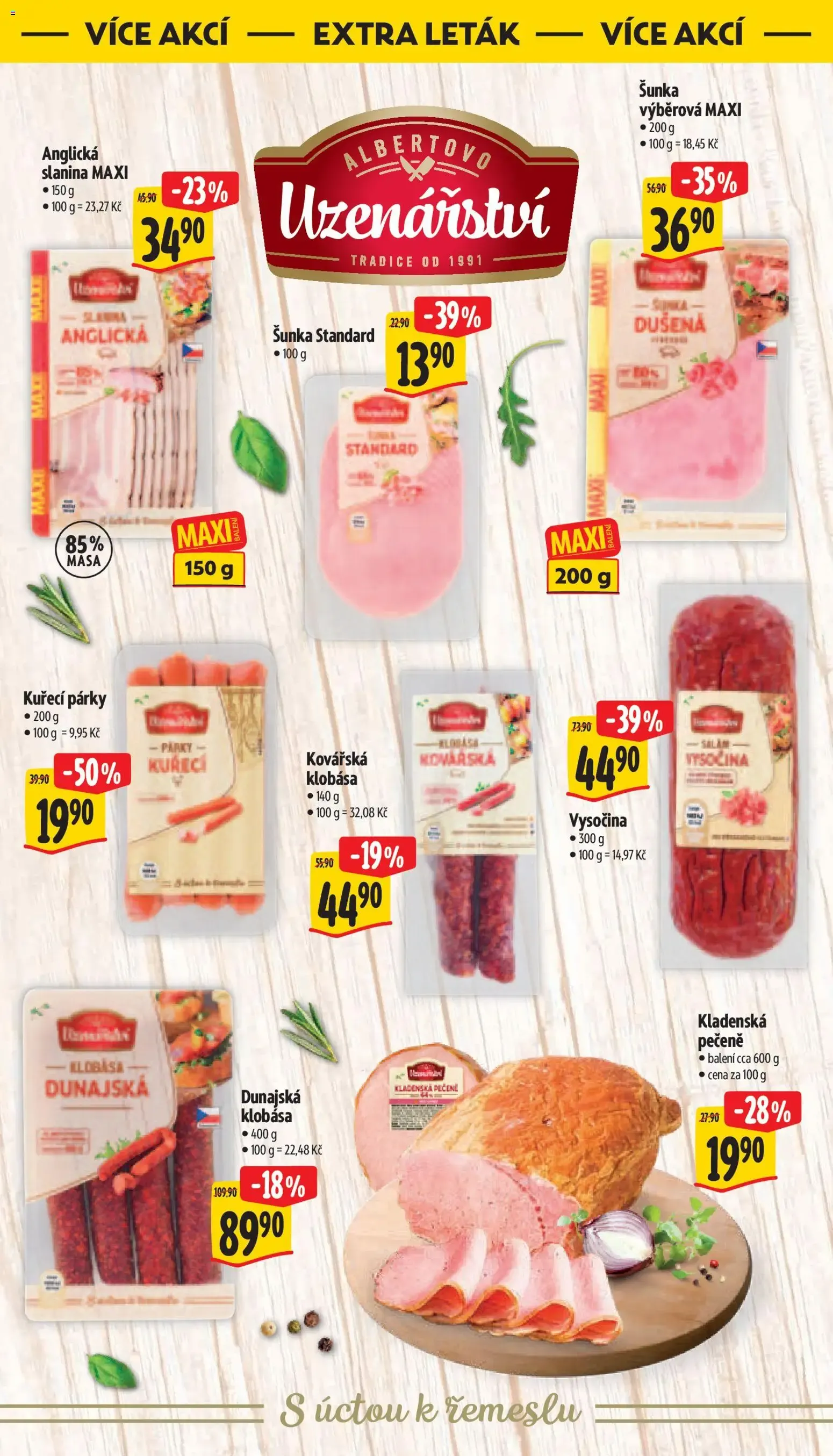 Albert leták - Supermarket Šumperk od 21.10.2026 - Akční leták - 21. října 27. října 2026 - Page 40