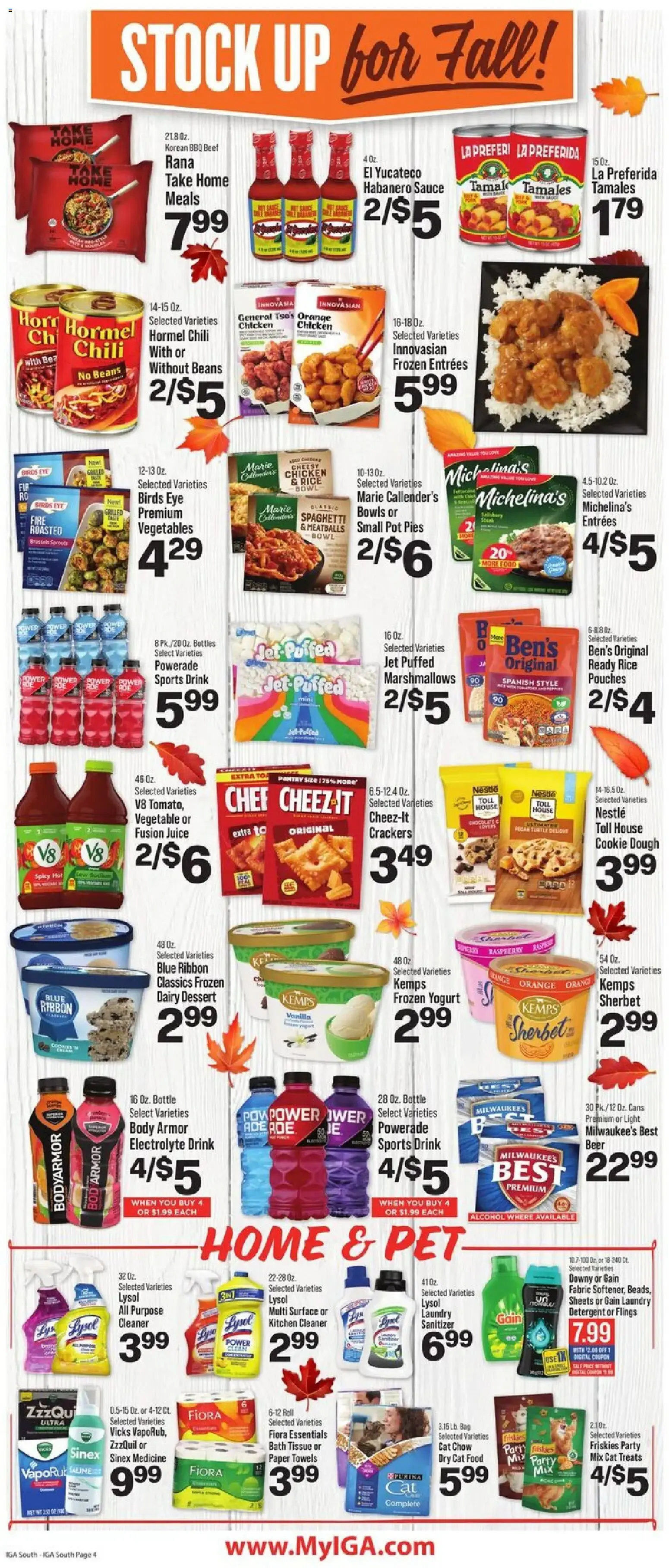 Weekly ad IGA Weekly Ad (09/30 - 10/06 2026) - Flyer from September 30 to October 6 2026 - Page 8
