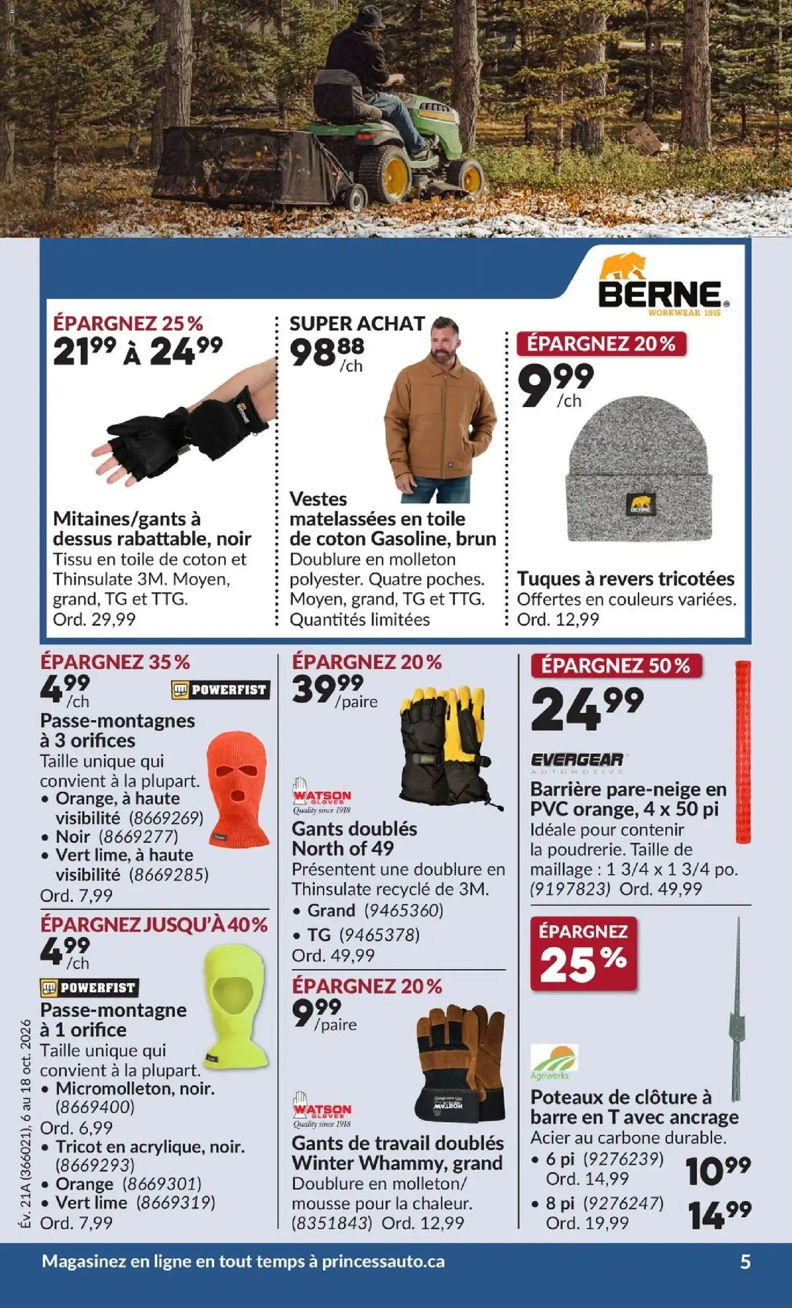 Princess Auto circulaire - 2 Semaines de Soldes ! from Oct 6, 2026 > weekly specials & deals from October 6 to October 18 2026 - flyer page 10