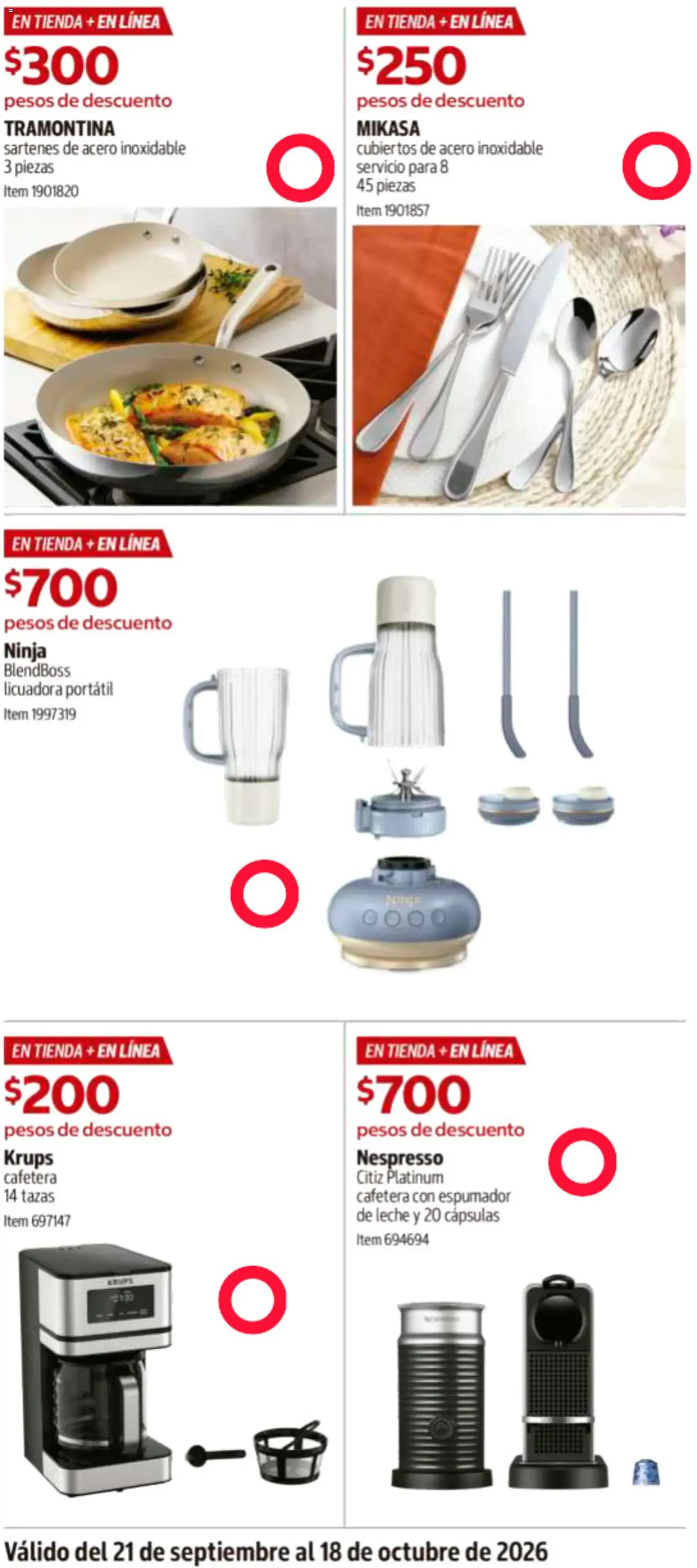 Catálogo de Catálogo COSTCO de 21/09/2026 - ofertas y promociones 21 de septiembre al 18 de octubre 2026 - Pagina 14