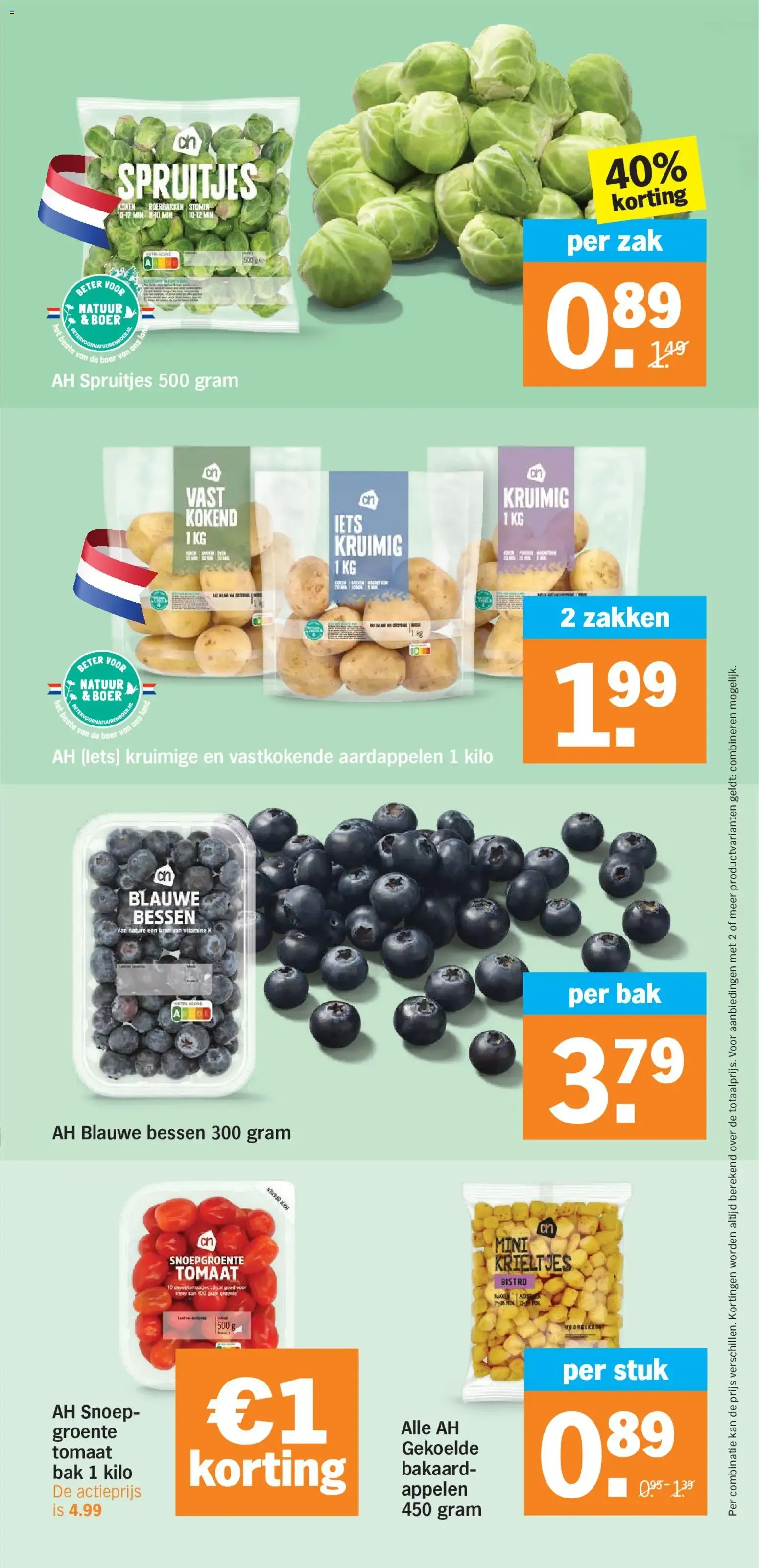 AH Bonus: 1+1 gratis en pasta's y salsas van 26 oktober tot 1 november 2026 - Folder pagina 4
