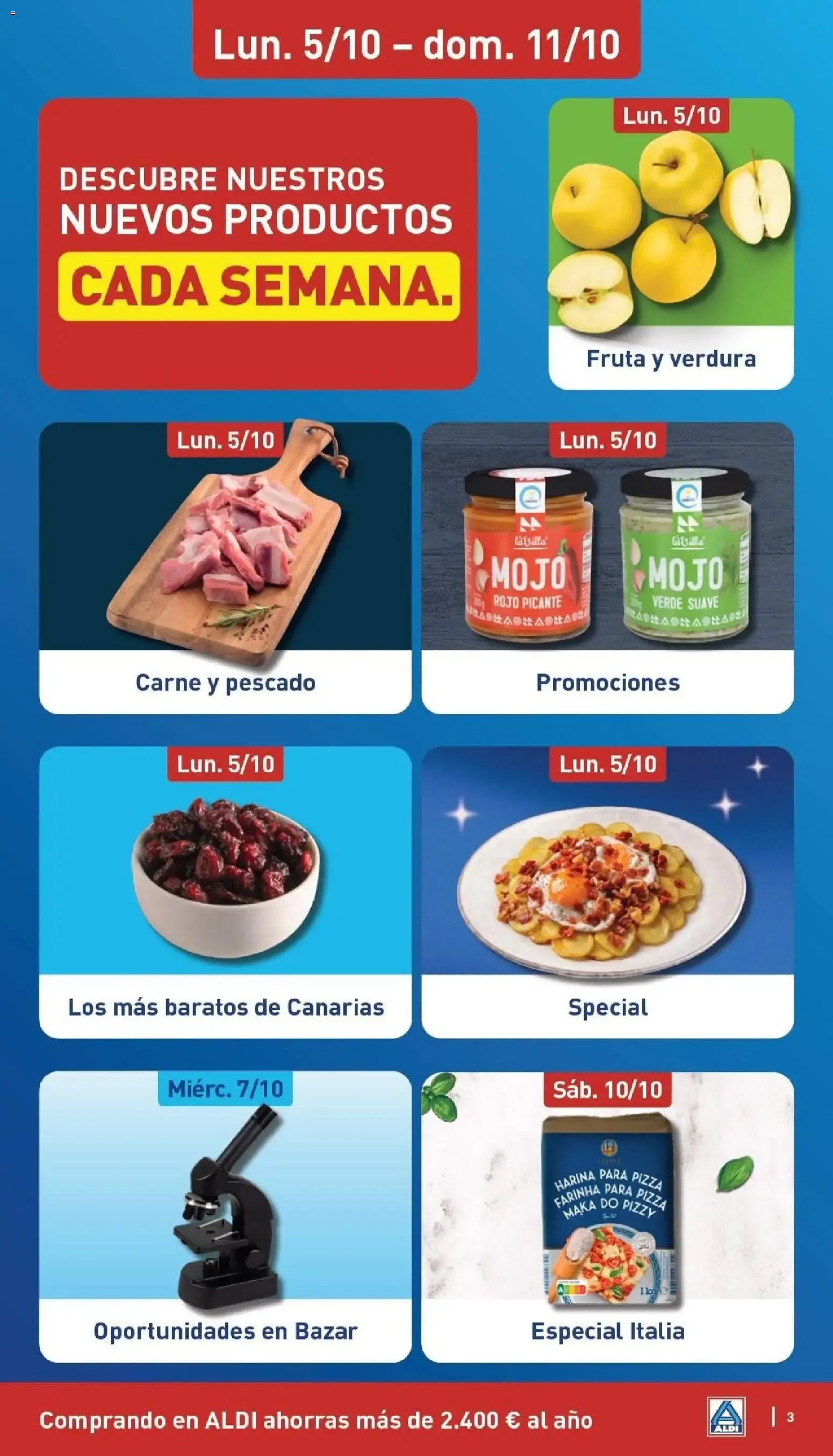 Catálogo de Aldi folleto Canarias del 05/10/2026 | Catálogo 5 de octubre al 11 de octubre 2026 - Página 3