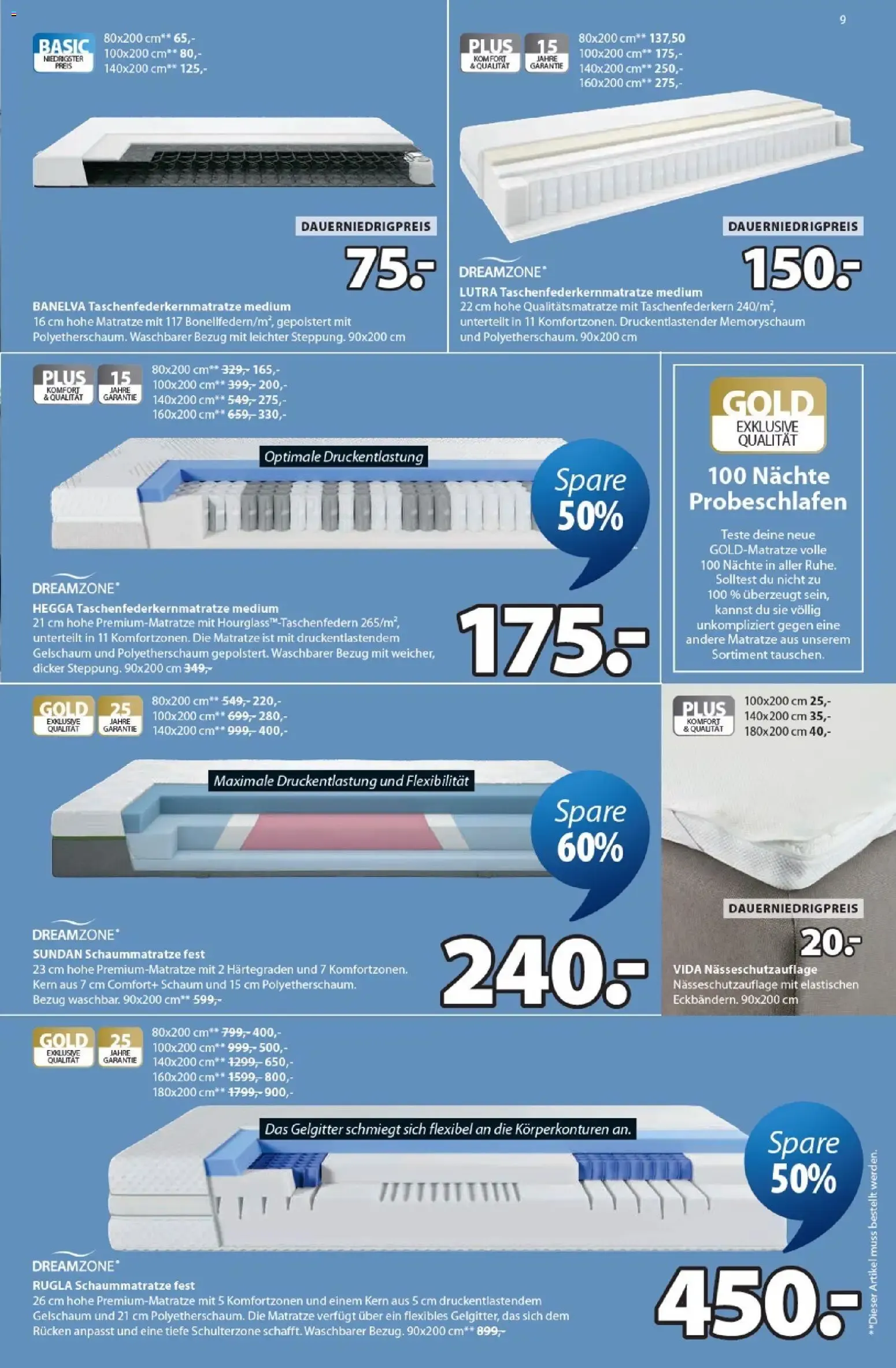 JYSK - Scandinavian Sleeping & Living: Ahorra hasta un 60% von 18. September bis 17. Oktober 2026 - Prospekt seite 9