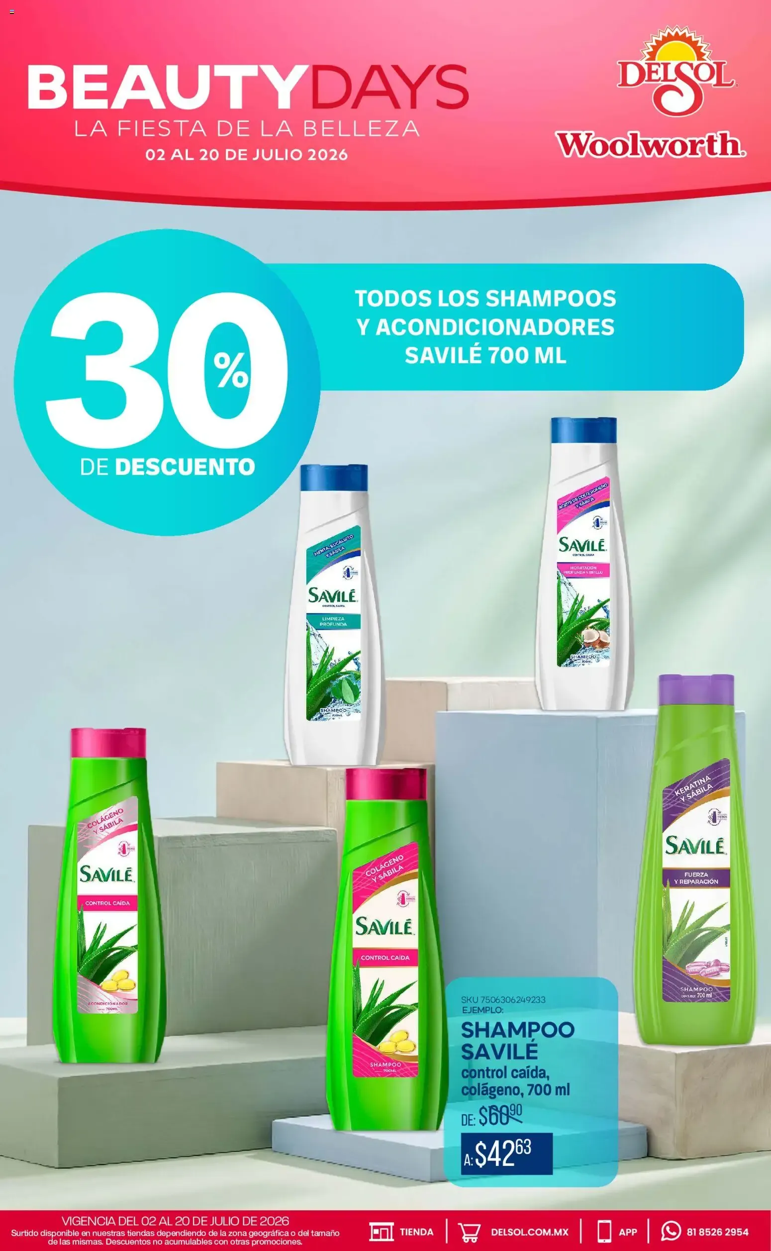 Catálogo de Del Sol y Woolworth katalog Beauty Days (02/07/2026 - 20/07/2026) - catálogo en línea 2 de julio al 20 de julio 2026 - Pagina 4