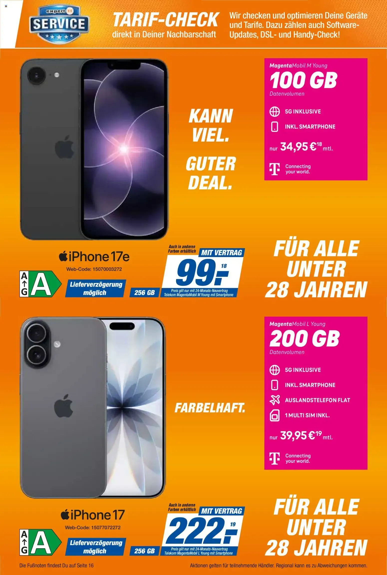 Expert Telekommunikations-Highlights im September (ab 01.09.2026) zum Blättern von 1. September bis 30. September 2026 - Prospekt seite 3