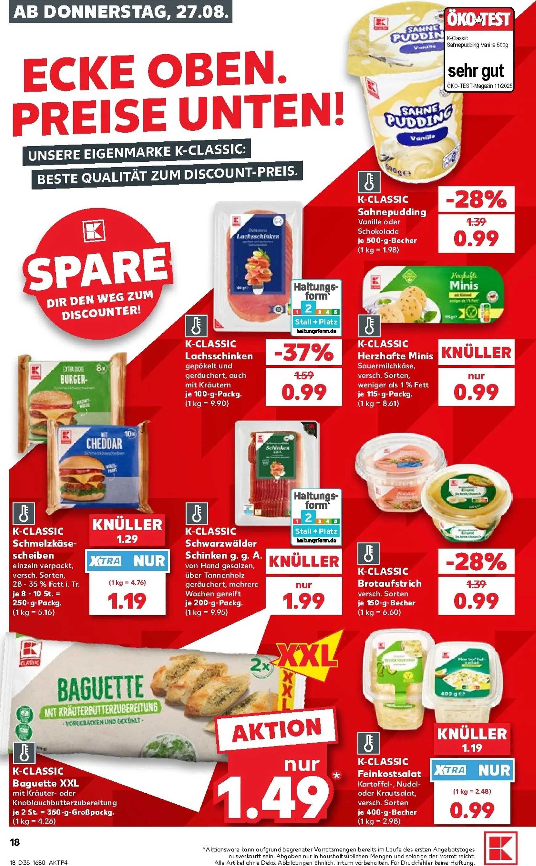 Kaufland Prospekt nächste Woche – von Donnerstag 27.08.2026 bis Mittwoch 02.09.2026 von 27. August bis 2. September 2026 - Prospekt seite 19