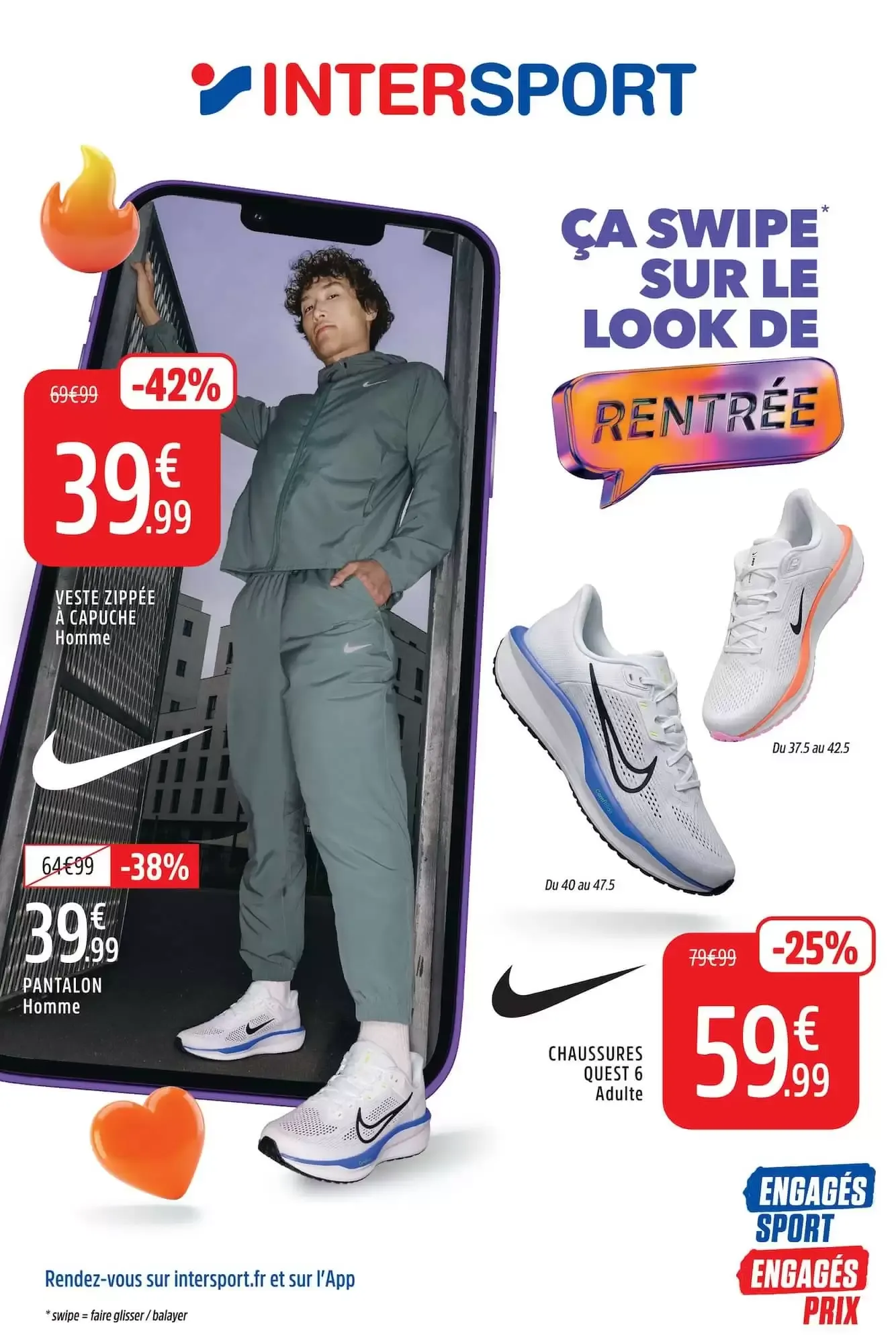 Ça swipe sur le look de Rentrée du 1 septembre au 13 septembre 2026 - Catalogue page 1