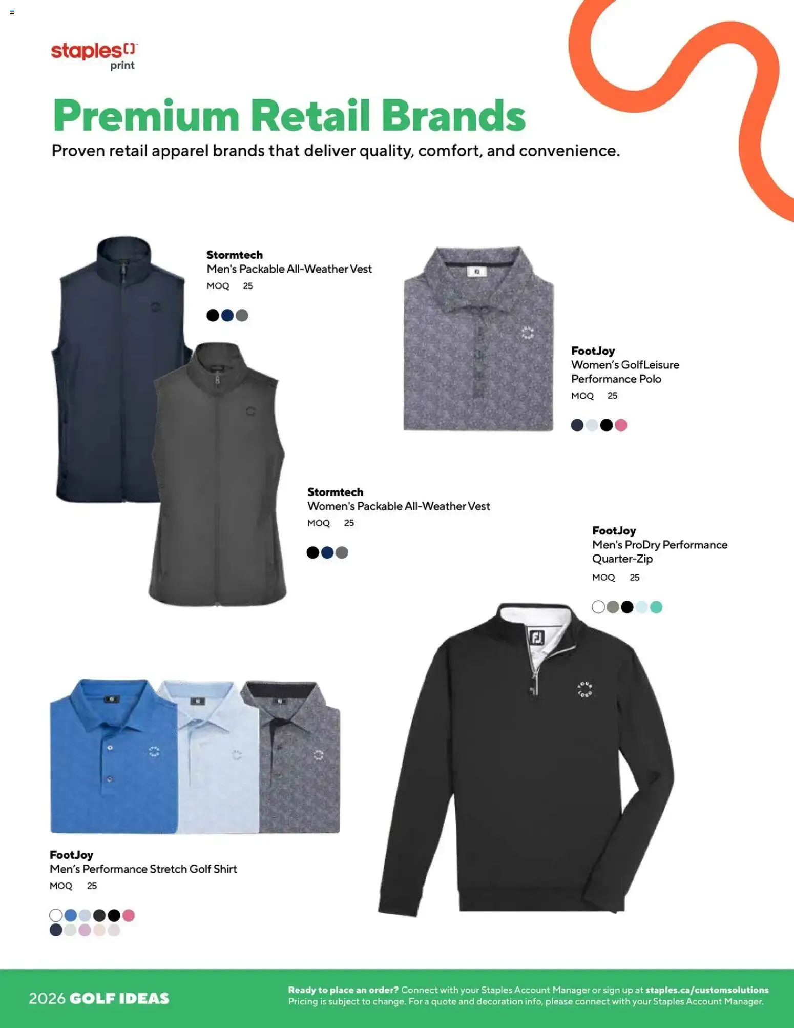 Staples 2026 Guide Golf Promotional Products from May 13 to August 31 2026 - flyer page 3